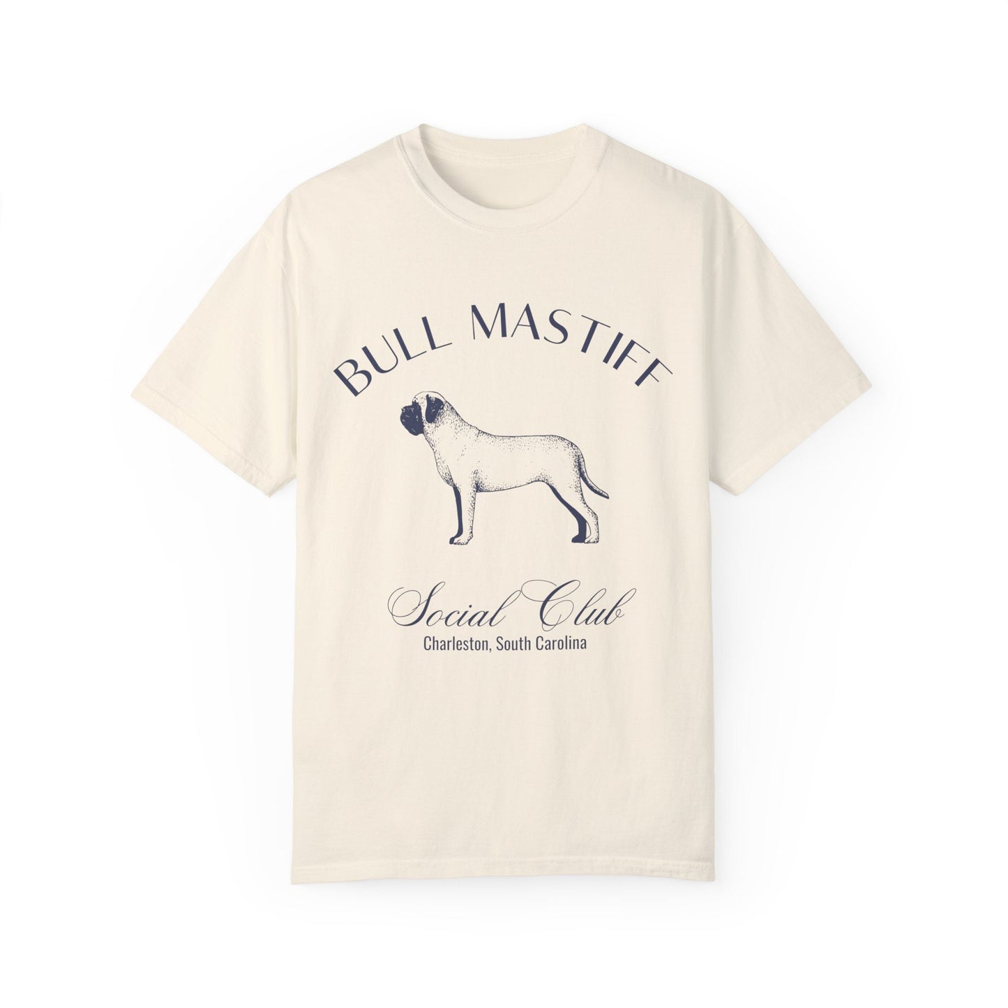 Bull Mastiff Shirt | Girls Clothing | Dog Dad Shirt | Matiff Mama Shirt | Custom Dog Shirt | Social Club Shirts for her | Fun Dog T-Shirt