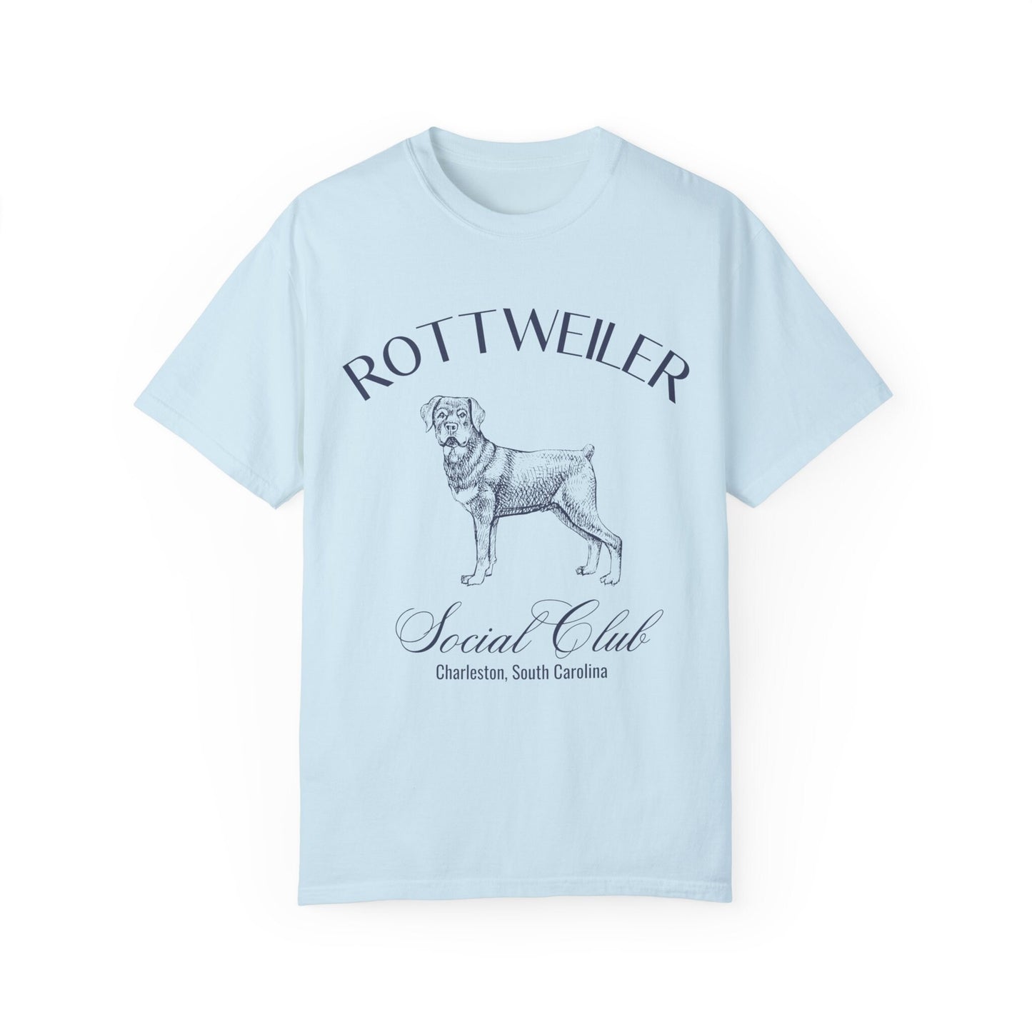 Rottweiler Shirt | Dog Grandma Gift | Big Dog Breed | New Dog Shirts for her | Social Club Shirt | Trendy Puppy Mom Gifts | Fun Dog Tees