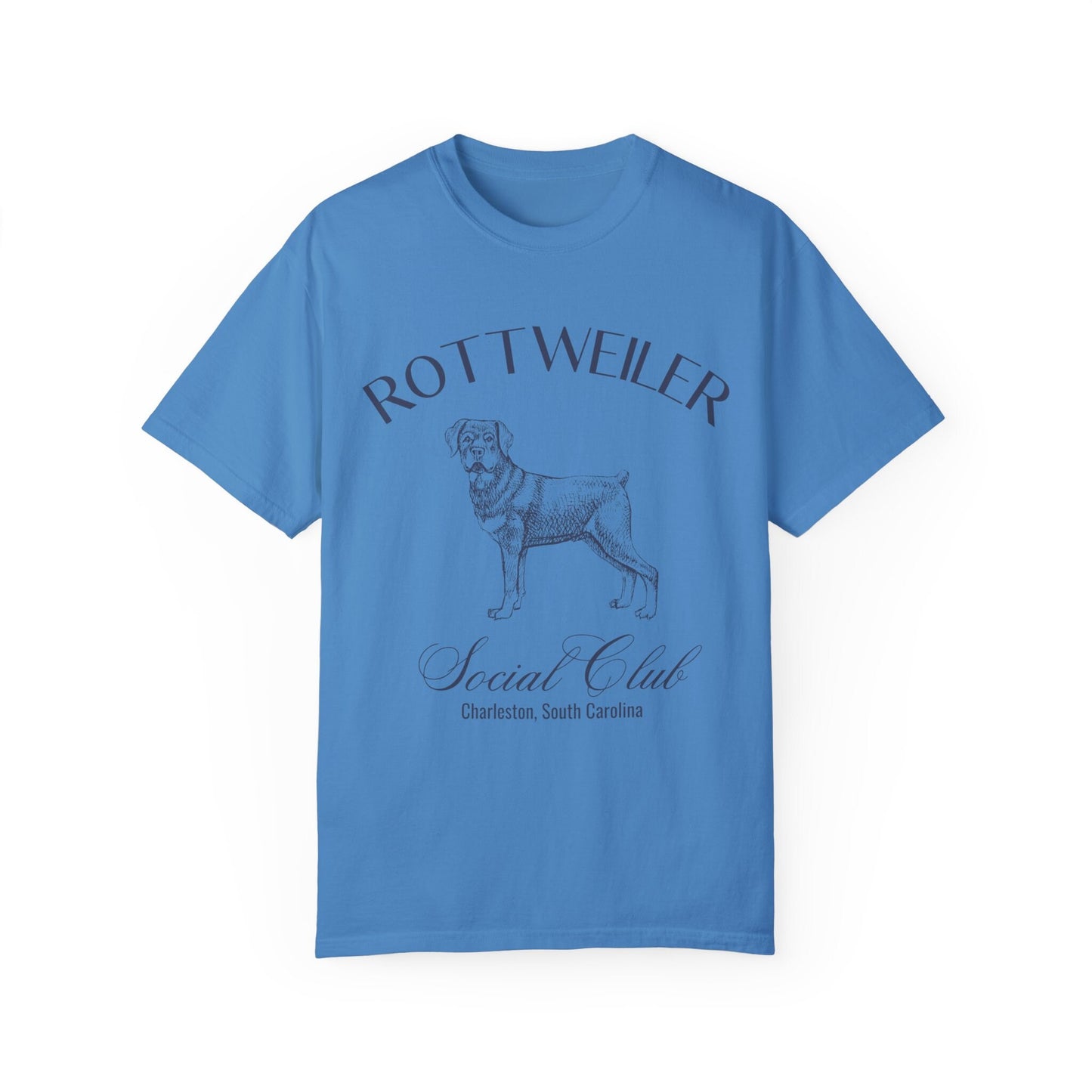 Rottweiler Shirt | Dog Grandma Gift | Big Dog Breed | New Dog Shirts for her | Social Club Shirt | Trendy Puppy Mom Gifts | Fun Dog Tees