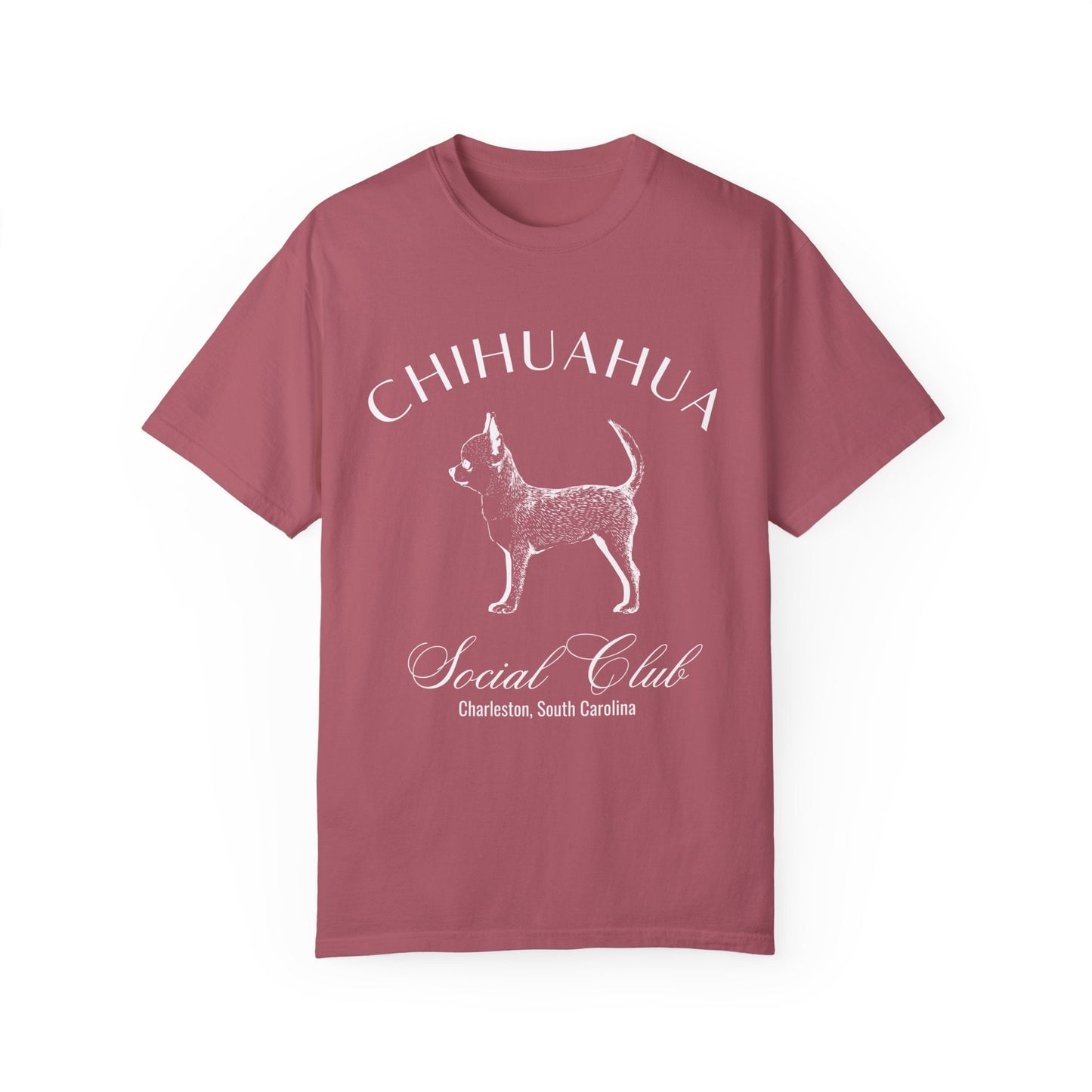 Chihuahua Shirt | Dog Mama T-shirts | Dog Grandma Gift | Cute Birthday Gifts for her | Social Club Shirt | Small Dog Breed | Fun Dog T-Shirt