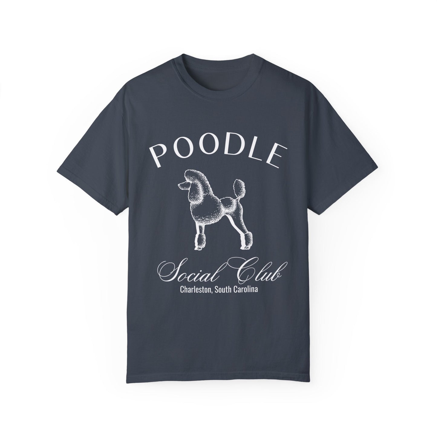 Poodle Shirt | Girls Clothing | Giant Poodle T-shirts | Dog Dad Shirt | Hunting Gifts | Social Club Shirt | Dog Shirt | Fun Dog T-Shirt