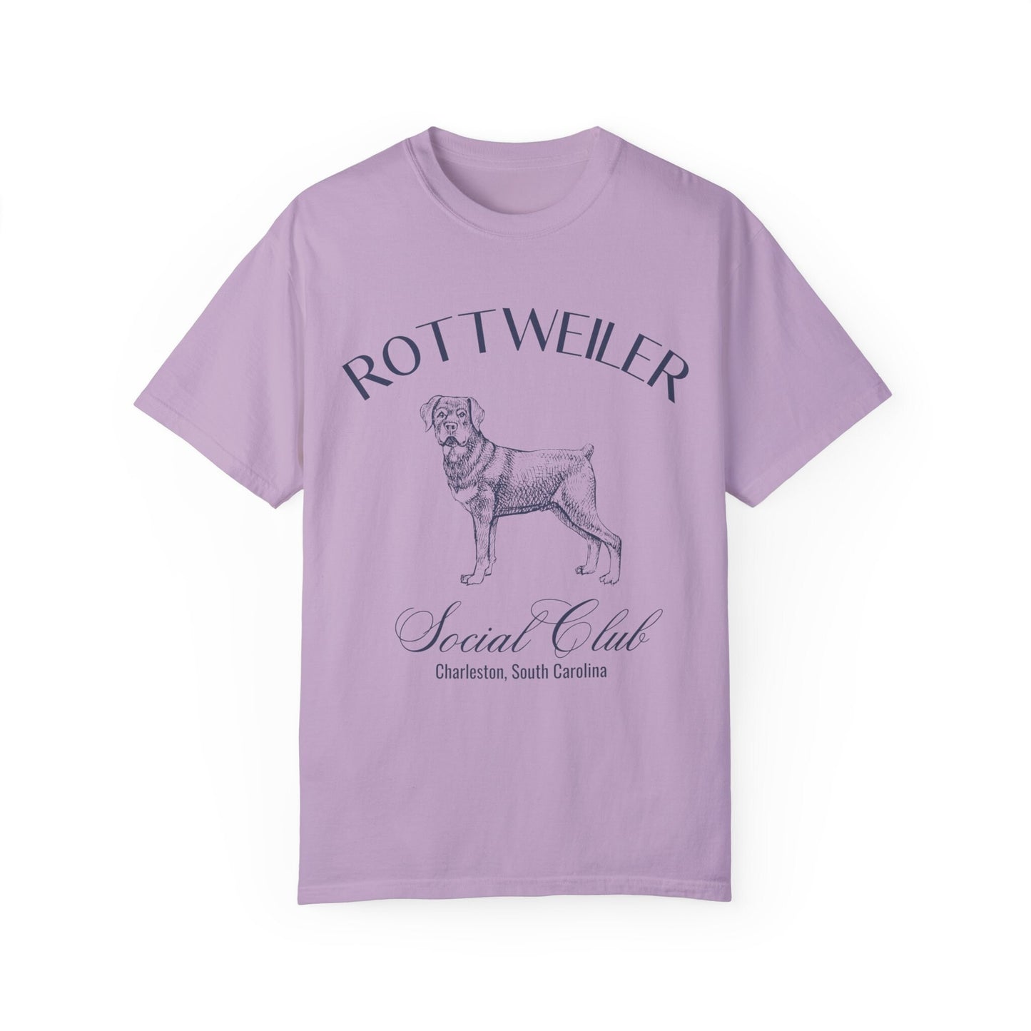 Rottweiler Shirt | Dog Grandma Gift | Big Dog Breed | New Dog Shirts for her | Social Club Shirt | Trendy Puppy Mom Gifts | Fun Dog Tees