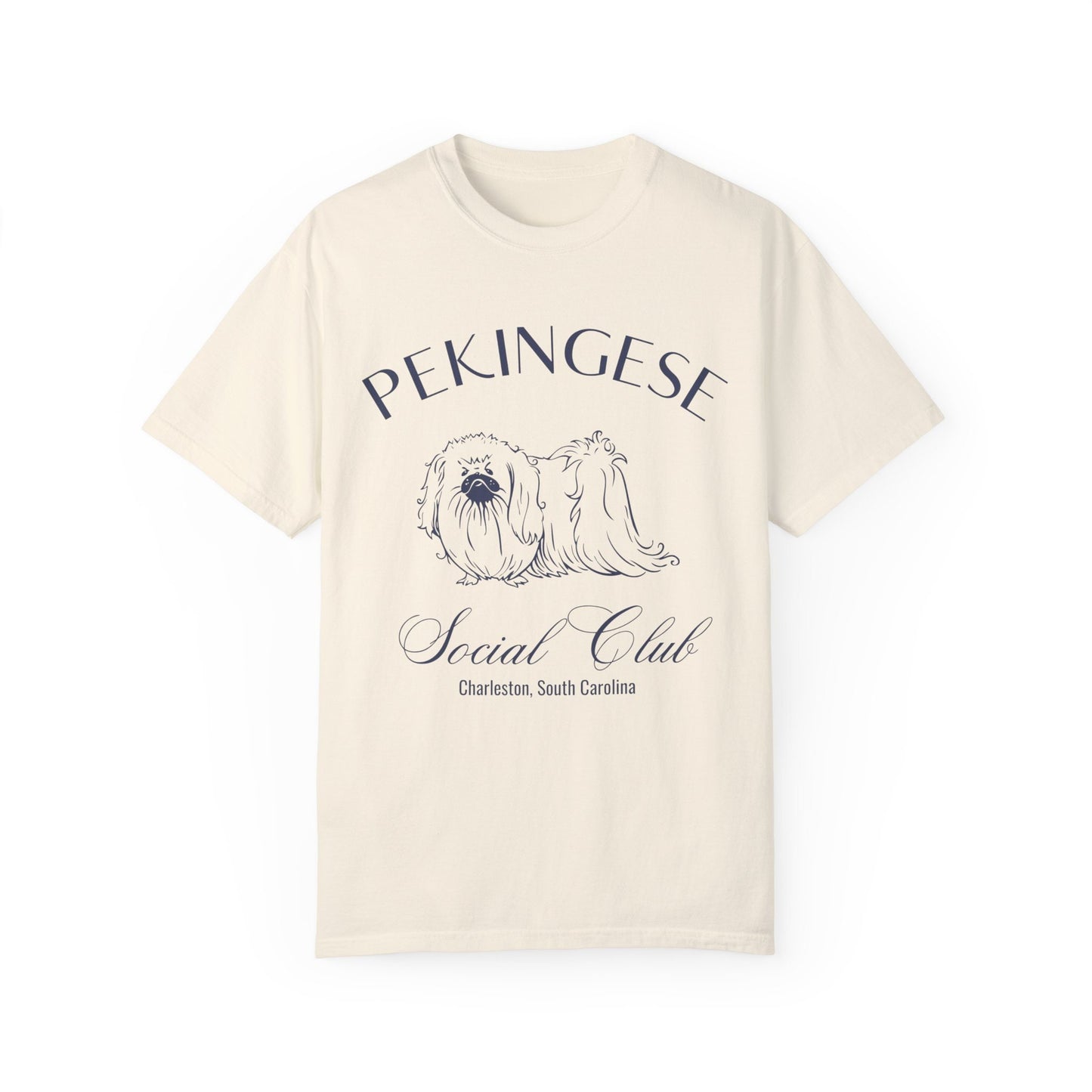 Pekingese Shirt | Fancy Dog Breed | Grandma Gift | Big Dog Breed | Dog Shirt for her | Social Club Shirt | Puppy Mom Gifts | Fun Dog T-Shirt