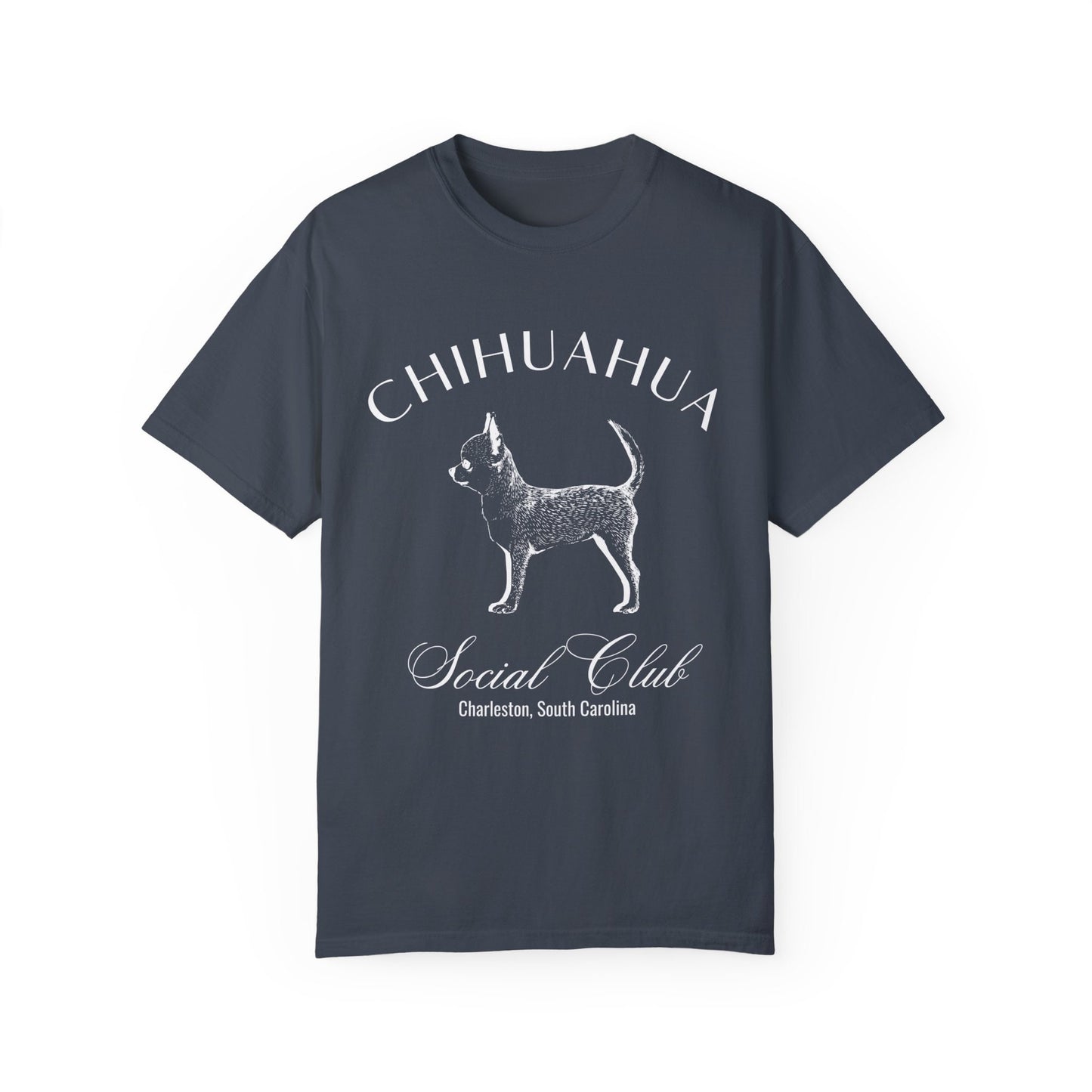 Chihuahua Shirt | Dog Mama T-shirts | Dog Grandma Gift | Cute Birthday Gifts for her | Social Club Shirt | Small Dog Breed | Fun Dog T-Shirt