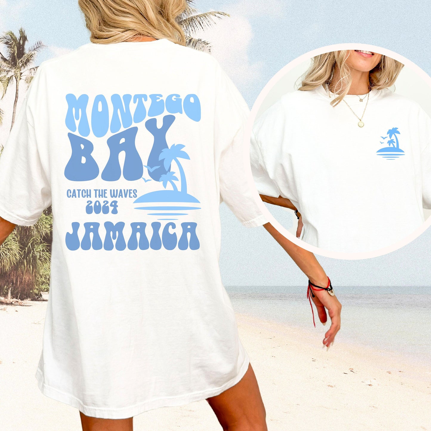 Montego Bay Shirt, Jamaica Souvenir, Cruise Crew Gifts