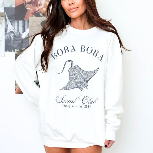 Bora Bora Sweatshirt, Social Club Shirt