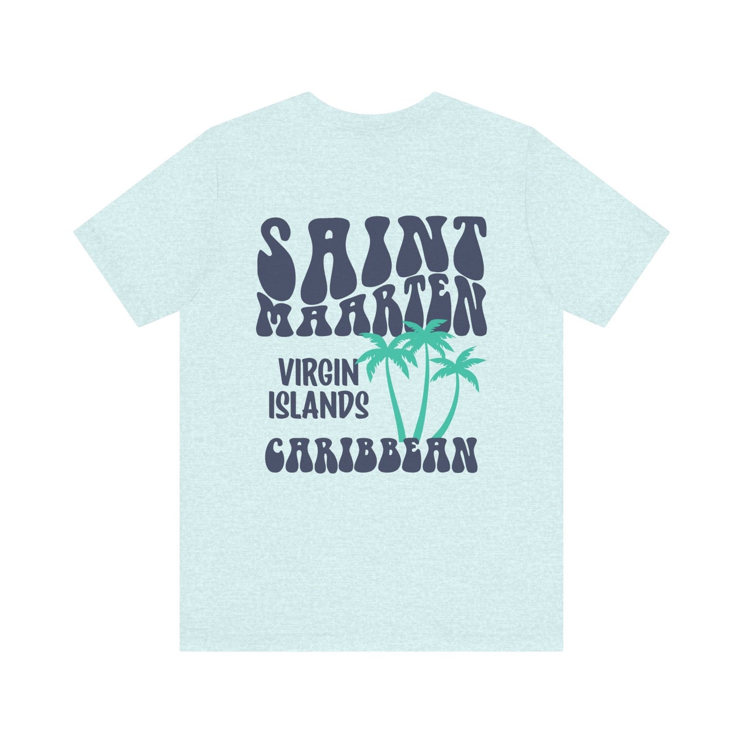 St Maarten Shirt, Virgin Island  T Shirt, Coconut Girl Aesthetic