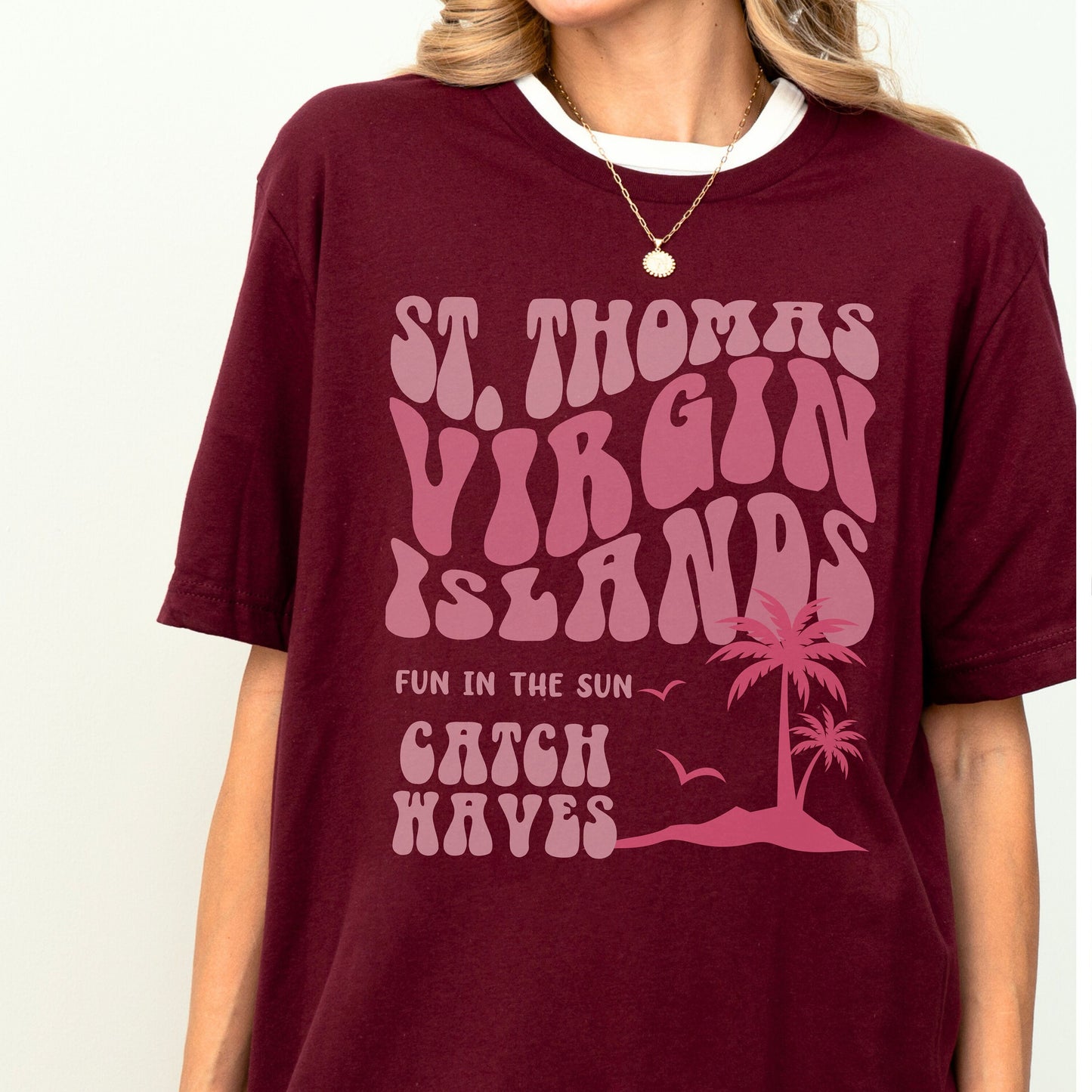 St Thomas Shirt, Birthday Cruise Gift, Virgin Islands Tee