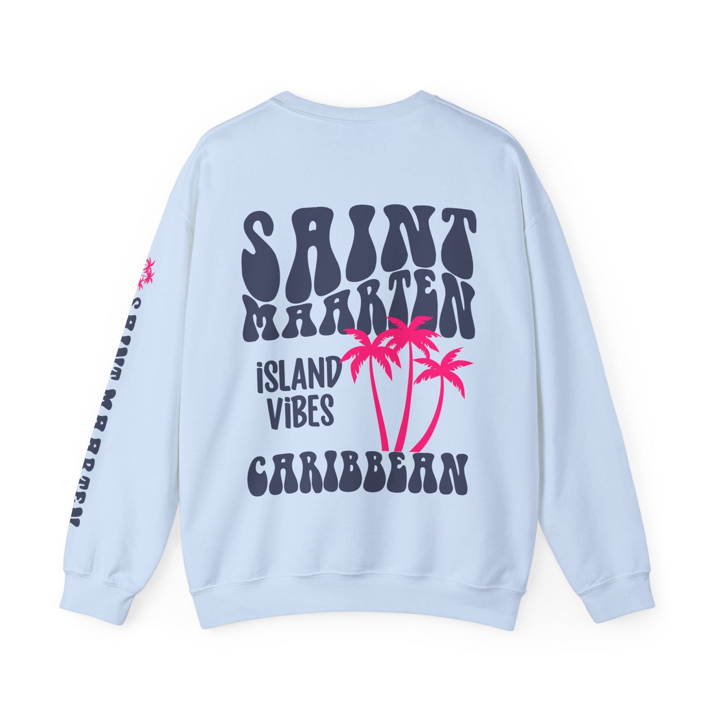 St Maarten Sweatshirt, Social Club Shirt, Virgin Island Crewneck