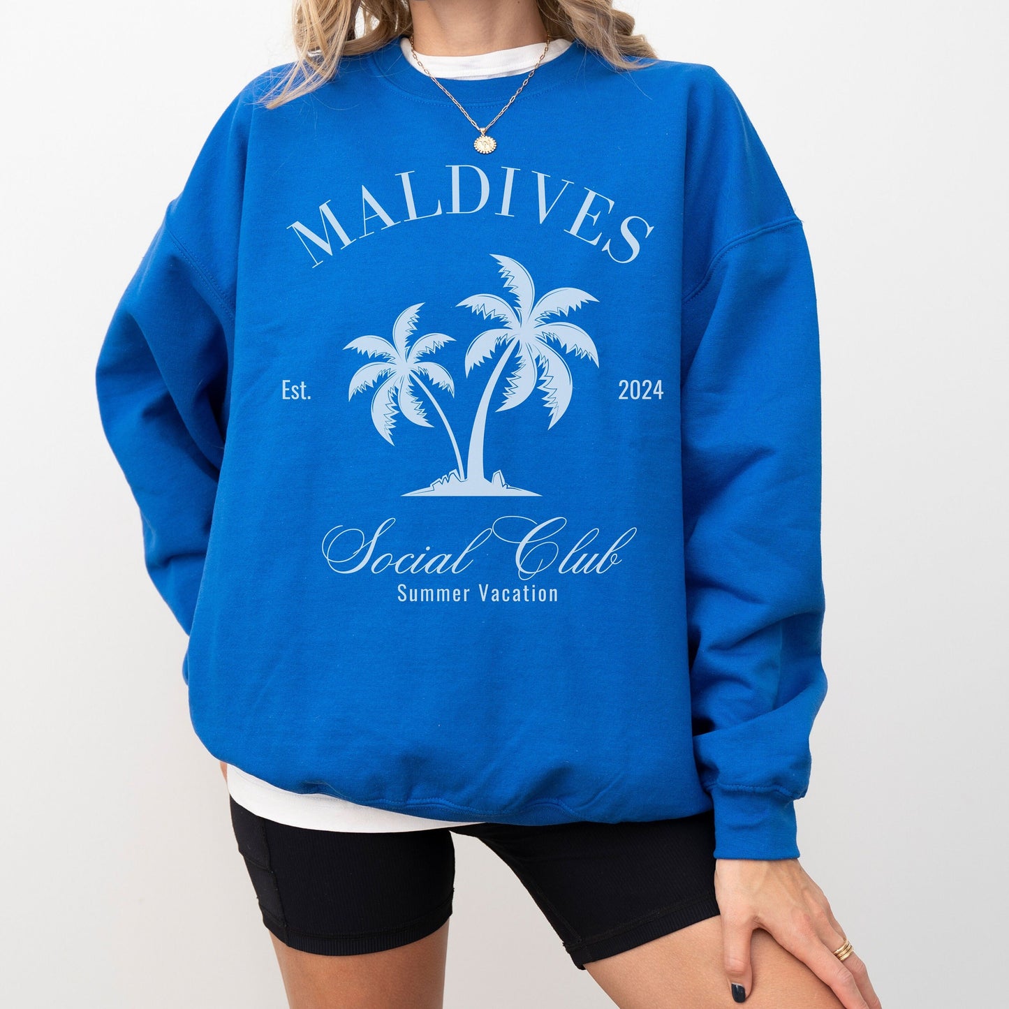 Maldives Sweatshirt, Social Club Crewneck