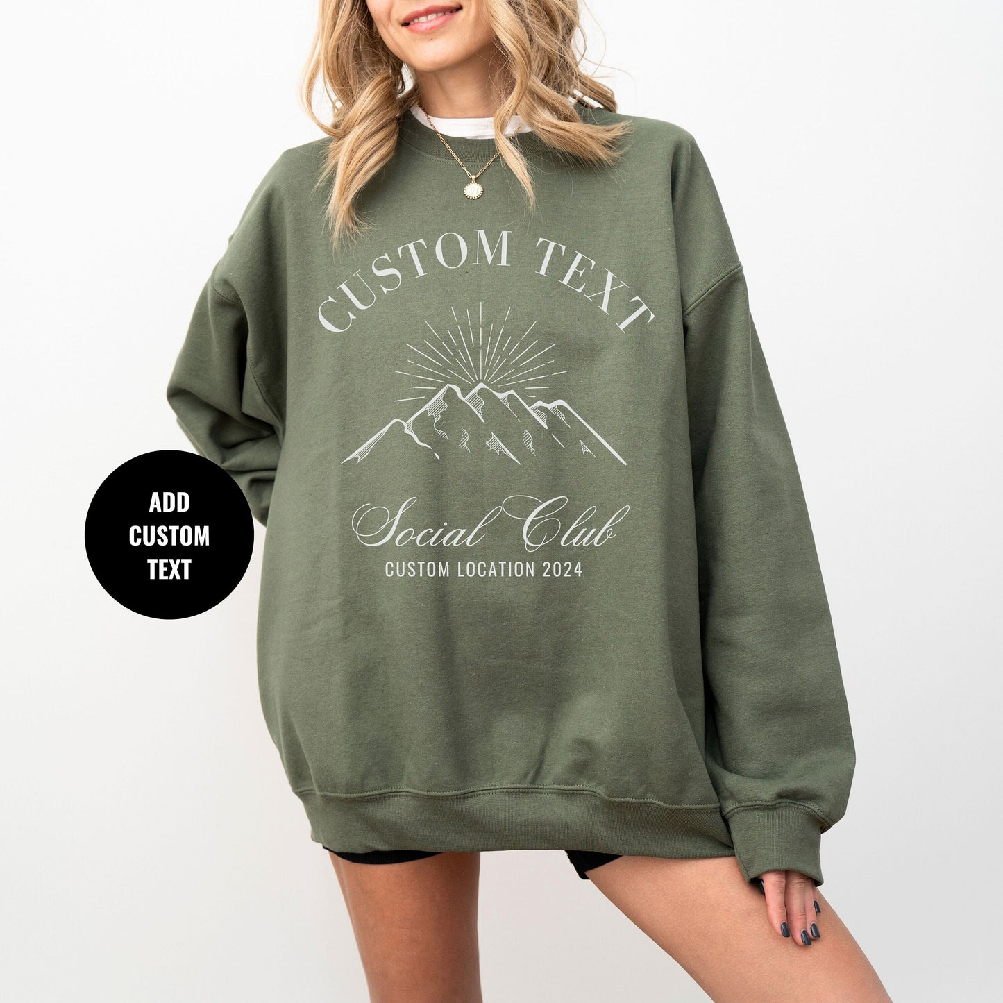 Custom Crewneck, Girls Trip Sweatshirt