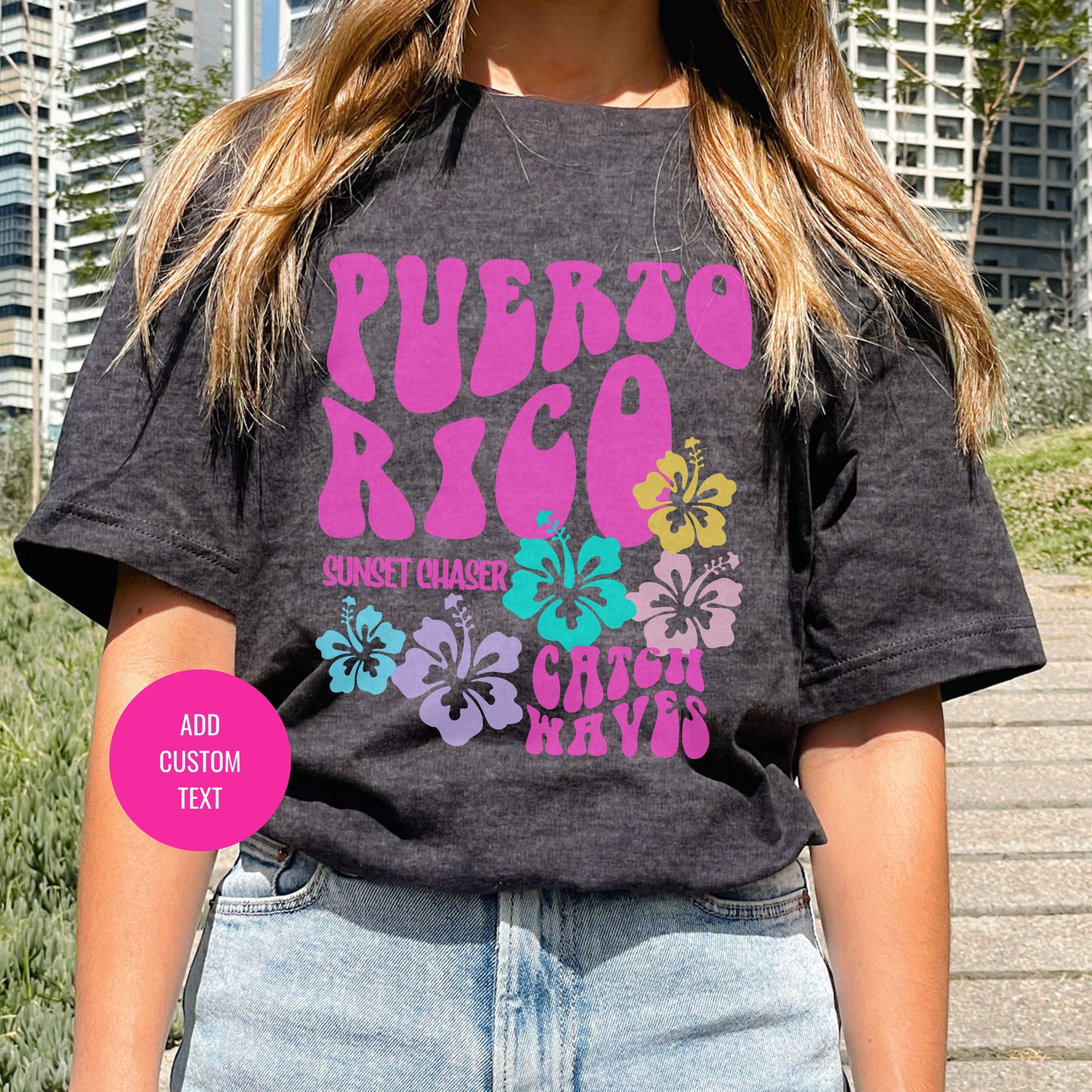 Puerto Rico T Shirt | Trendy Beach Tees | Coconut Girl