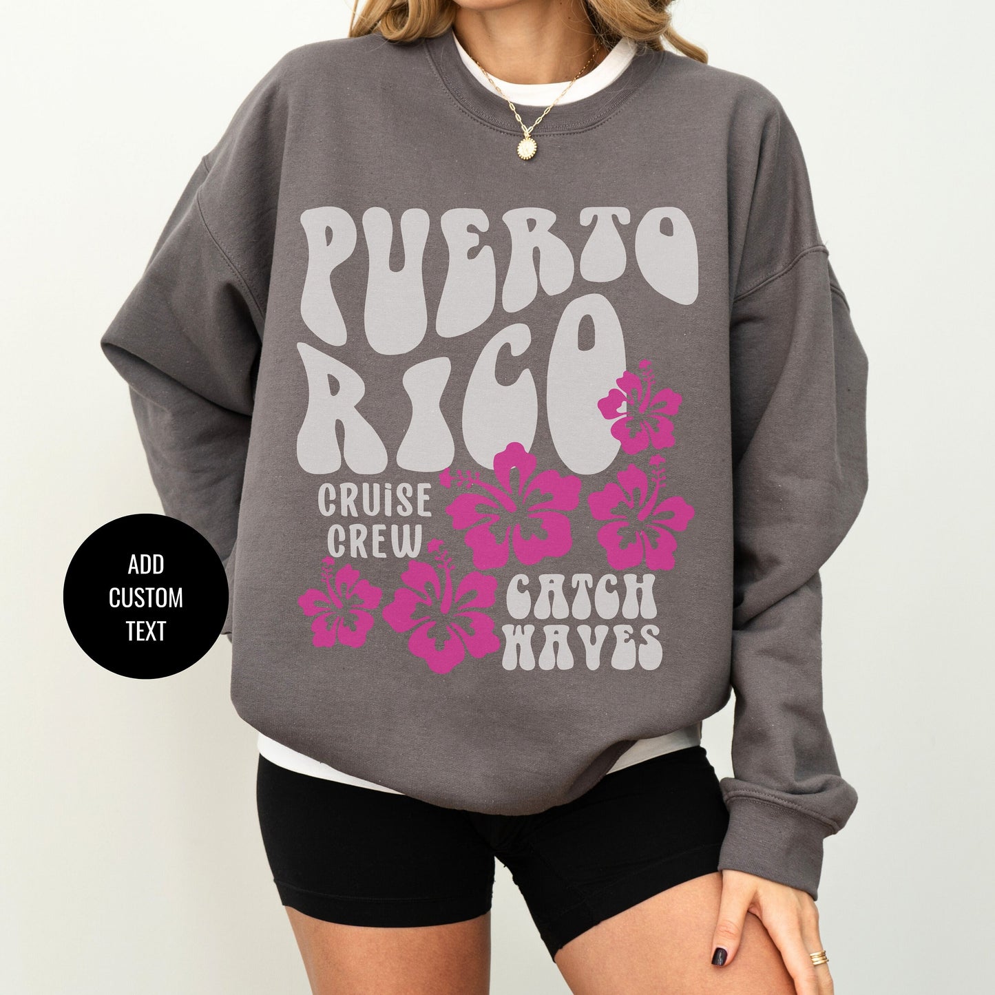 Puerto Rico Sweatshirt | Trendy Beach Sweatshirt