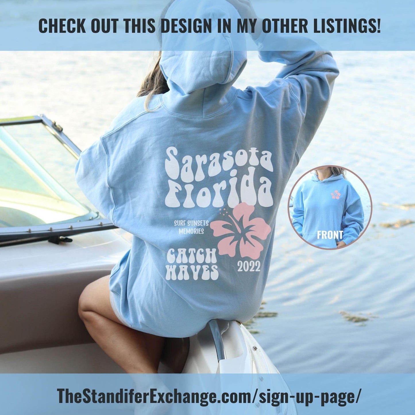 Puerto Rico Sweatshirt | Trendy Beach Sweatshirt