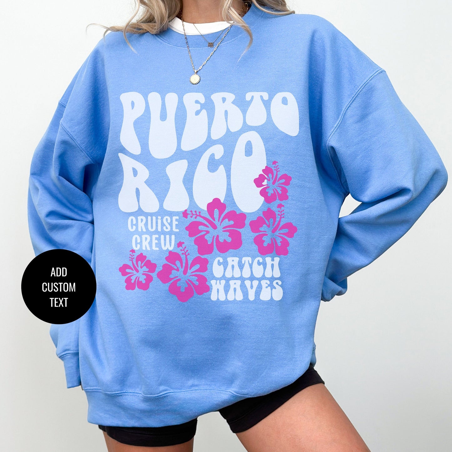 Puerto Rico Sweatshirt | Trendy Beach Sweatshirt