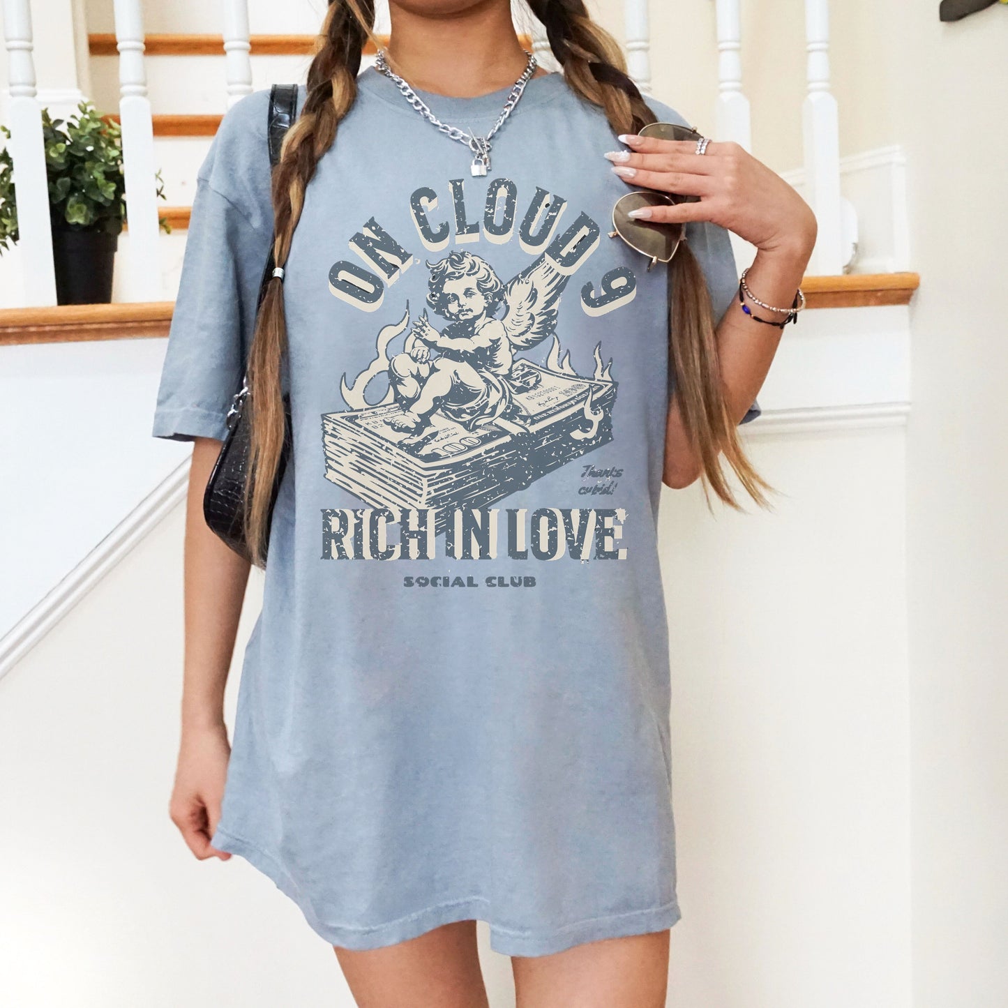 On Cloud 9 Shirt | Engagement Gift | Comfort Colors