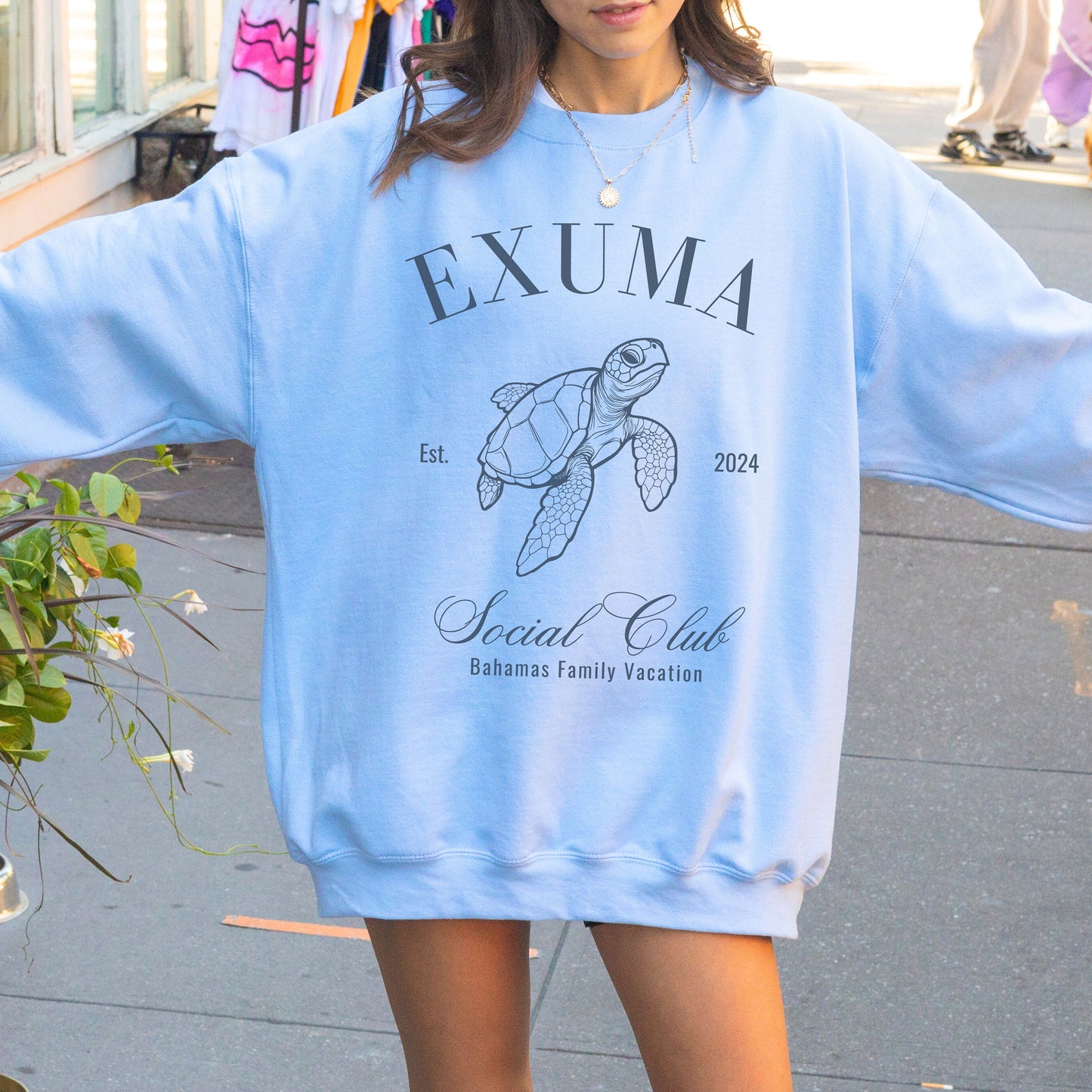 Exuma Sweatshirt, Social Club Shirt