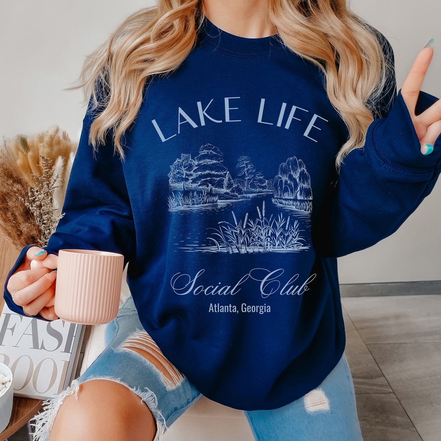 Trendy Lake Gifts, Southern Mama Sweatshirt, Social Club Shirt