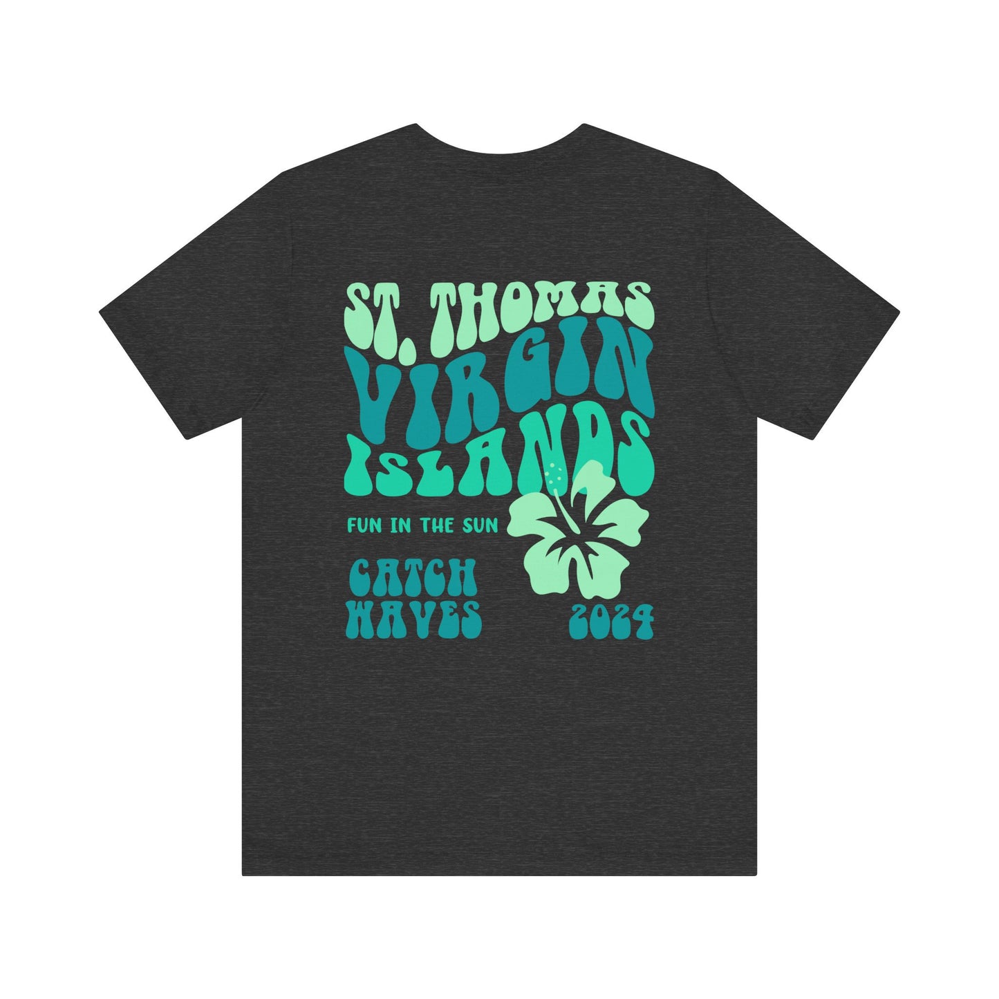 St Thomas Shirt, Birthday Cruise Gift, Virgin Islands Tee, Trendy Matching Family Cruise Shirts