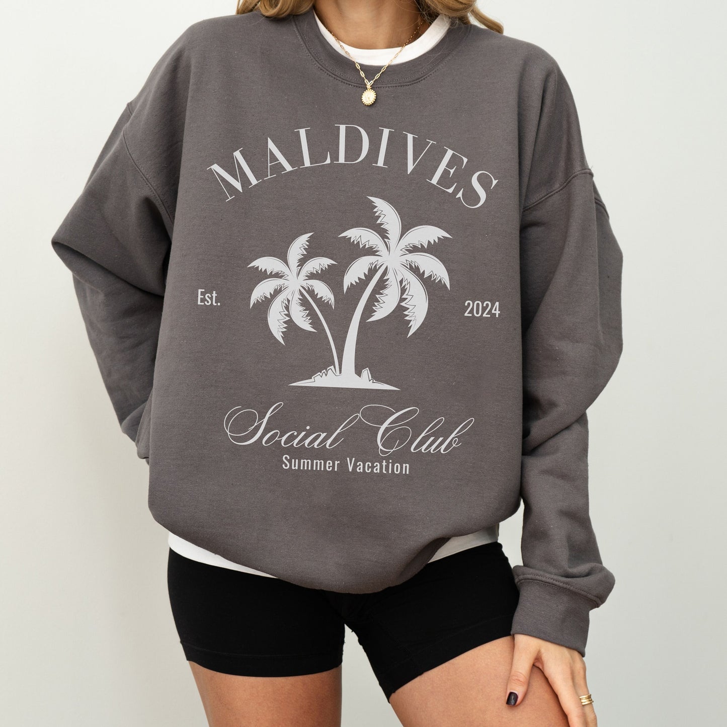 Maldives Sweatshirt, Social Club Crewneck