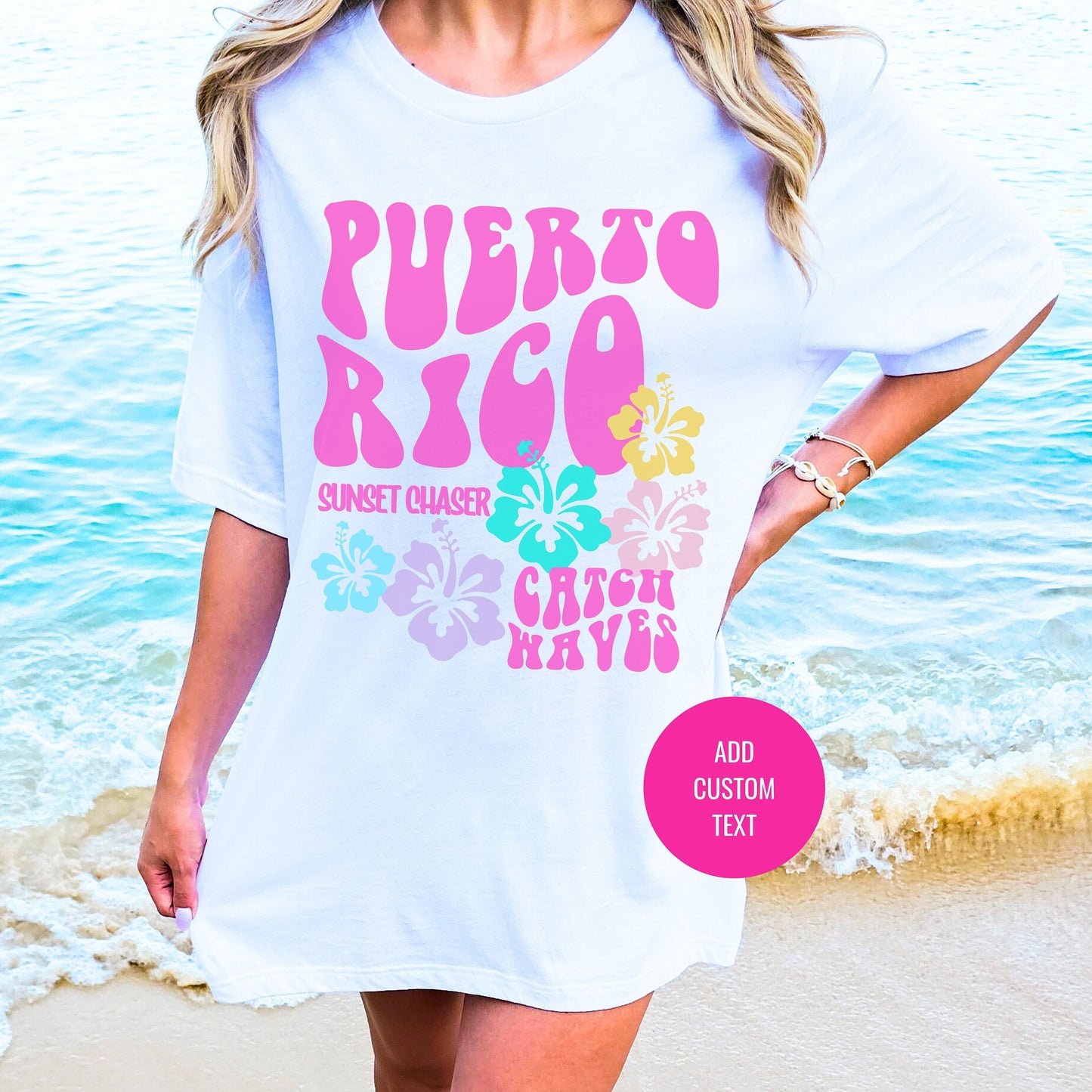 Puerto Rico T Shirt | Trendy Beach Tees | Coconut Girl