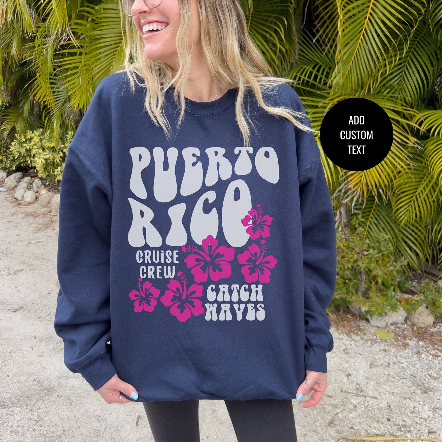 Puerto Rico Sweatshirt | Trendy Beach Sweatshirt