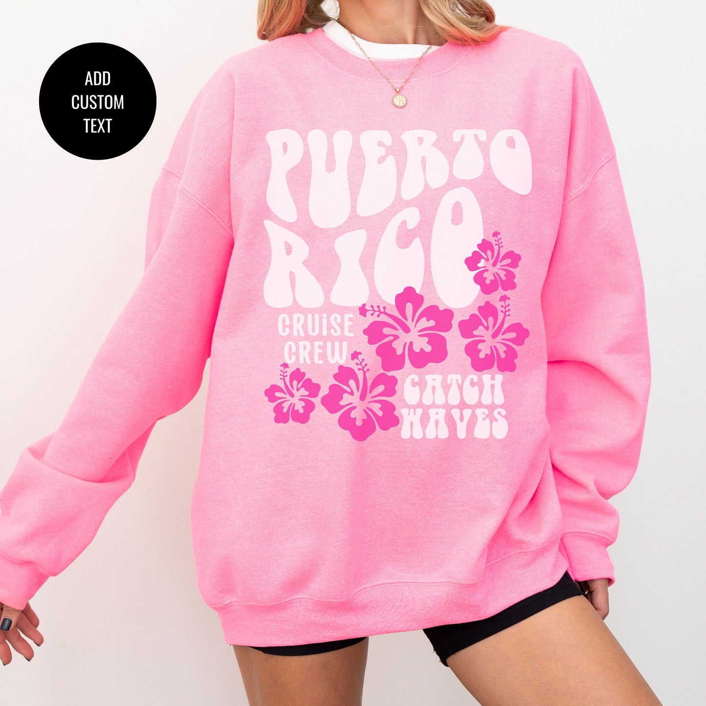 Puerto Rico Sweatshirt | Trendy Beach Sweatshirt