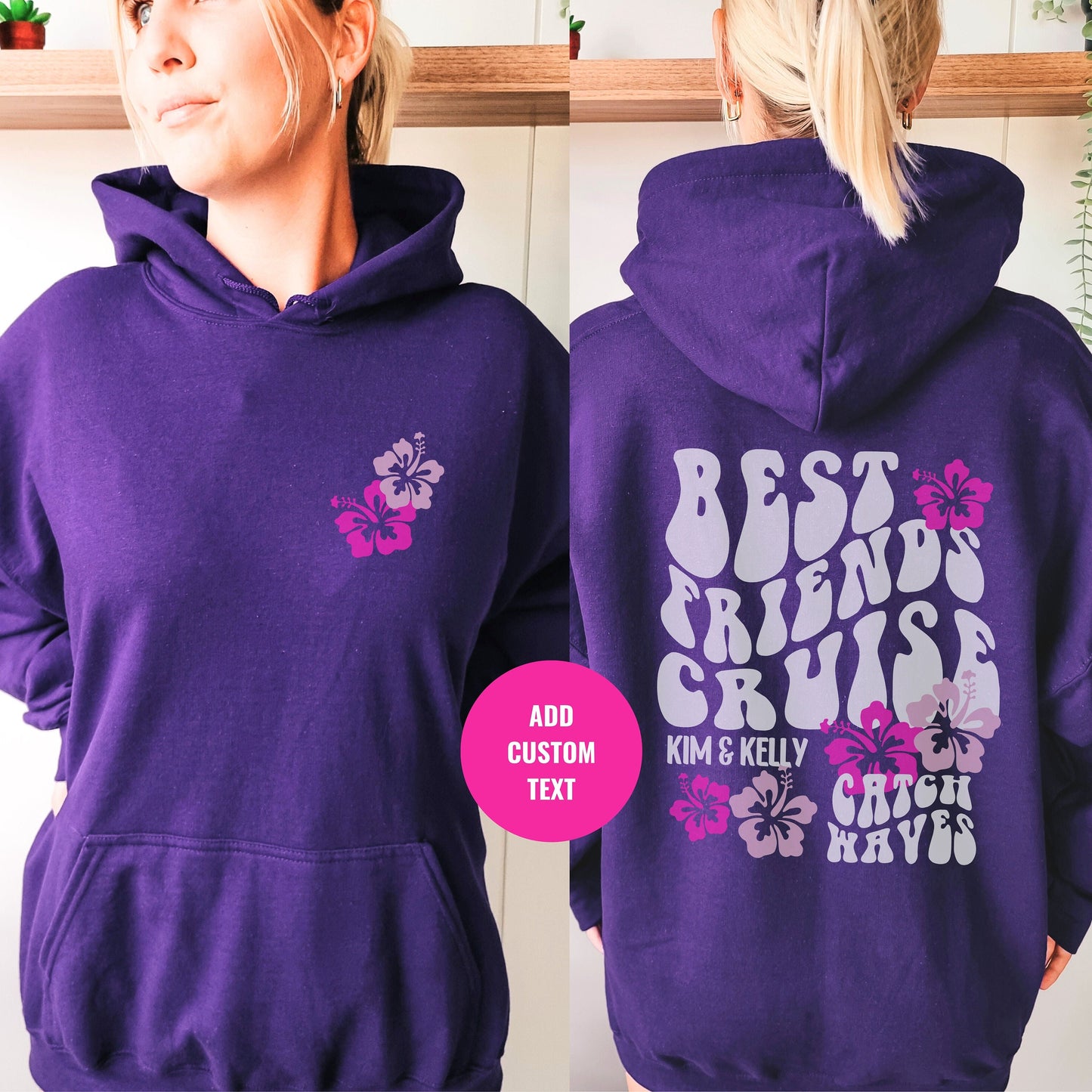 Best Friend Cruise hoodie, Custom Bestie Sweatshirt