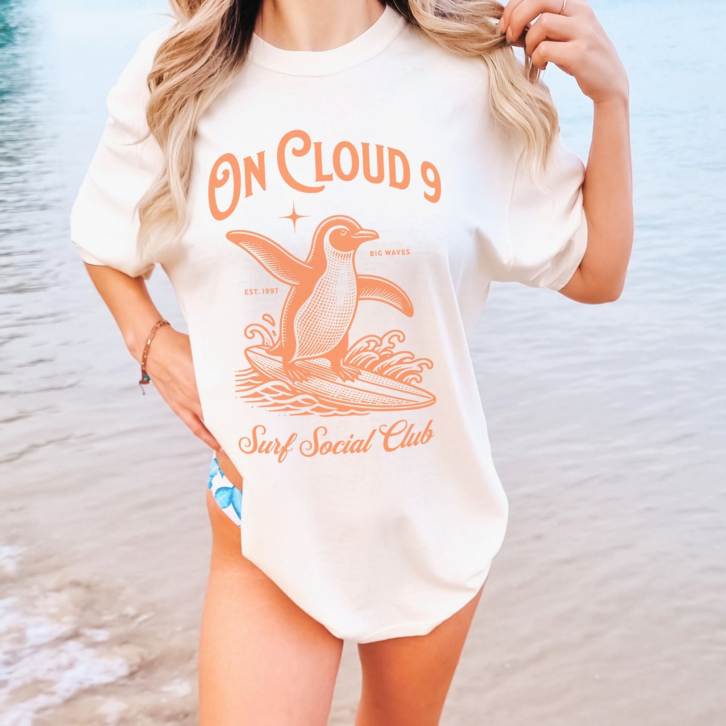 On Cloud 9 Shirt | Engagement Gift | Comfort Colors Tees | The summer I got married t-shirt | Girls Trip | Bachelorette Shirt for Bridesmaid