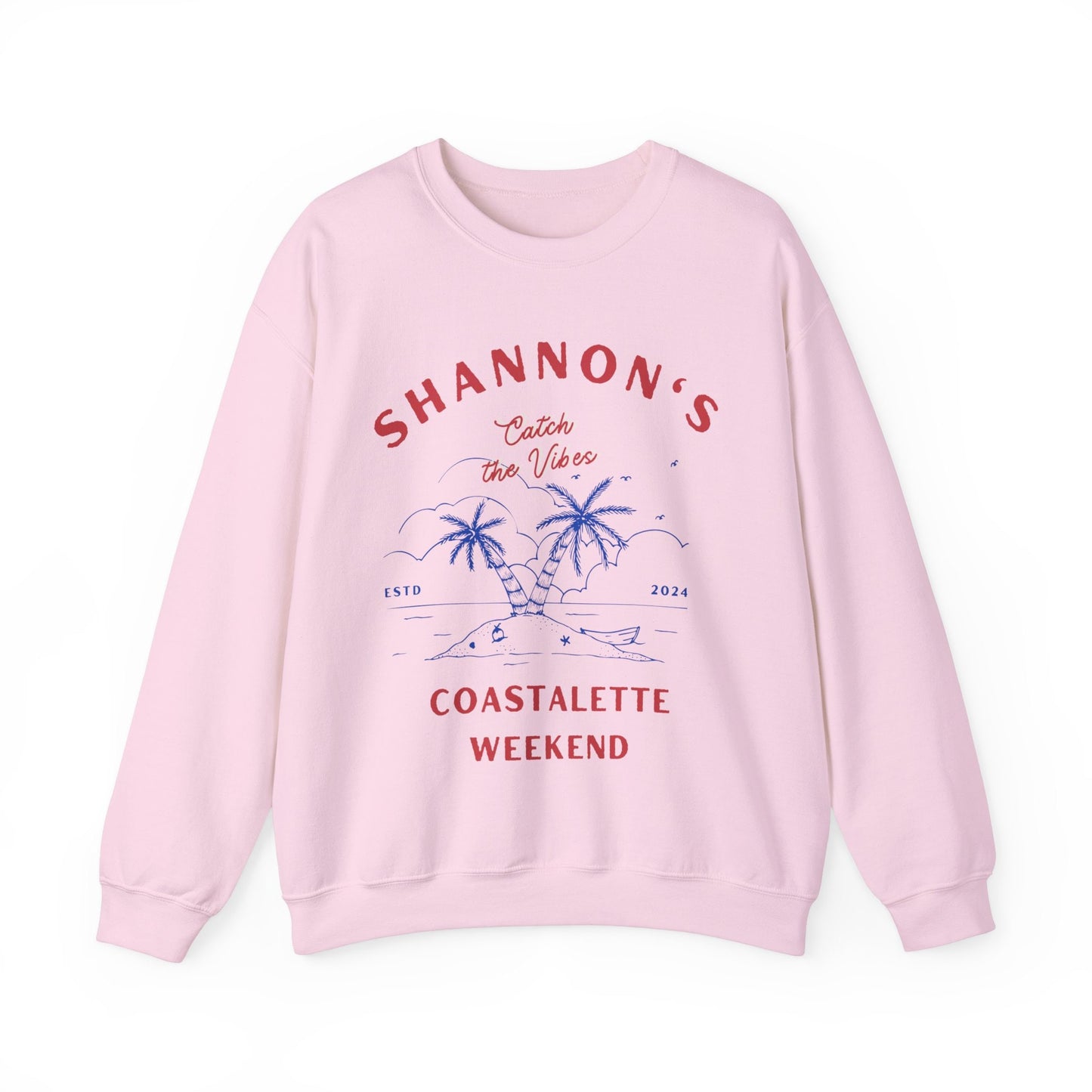 Custom Social Club Sweatshirt | Custom Engagement | Coastal Theme Party