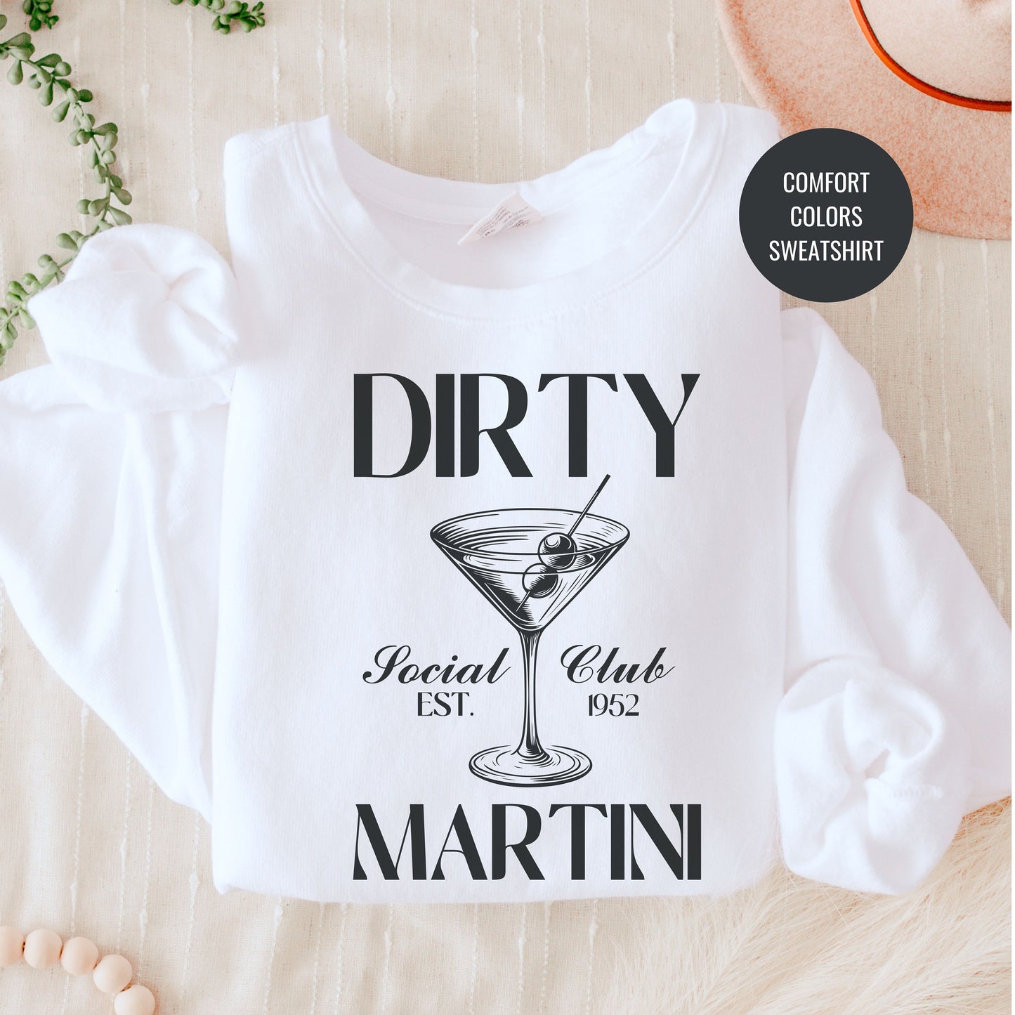 Dirty Martini Sweatshirt, Matching Cruise Sweatshirts, Bachelorette Cocktail Social Club Shirt, On Cloud 9 Crewneck, Aesthetic Crewneck