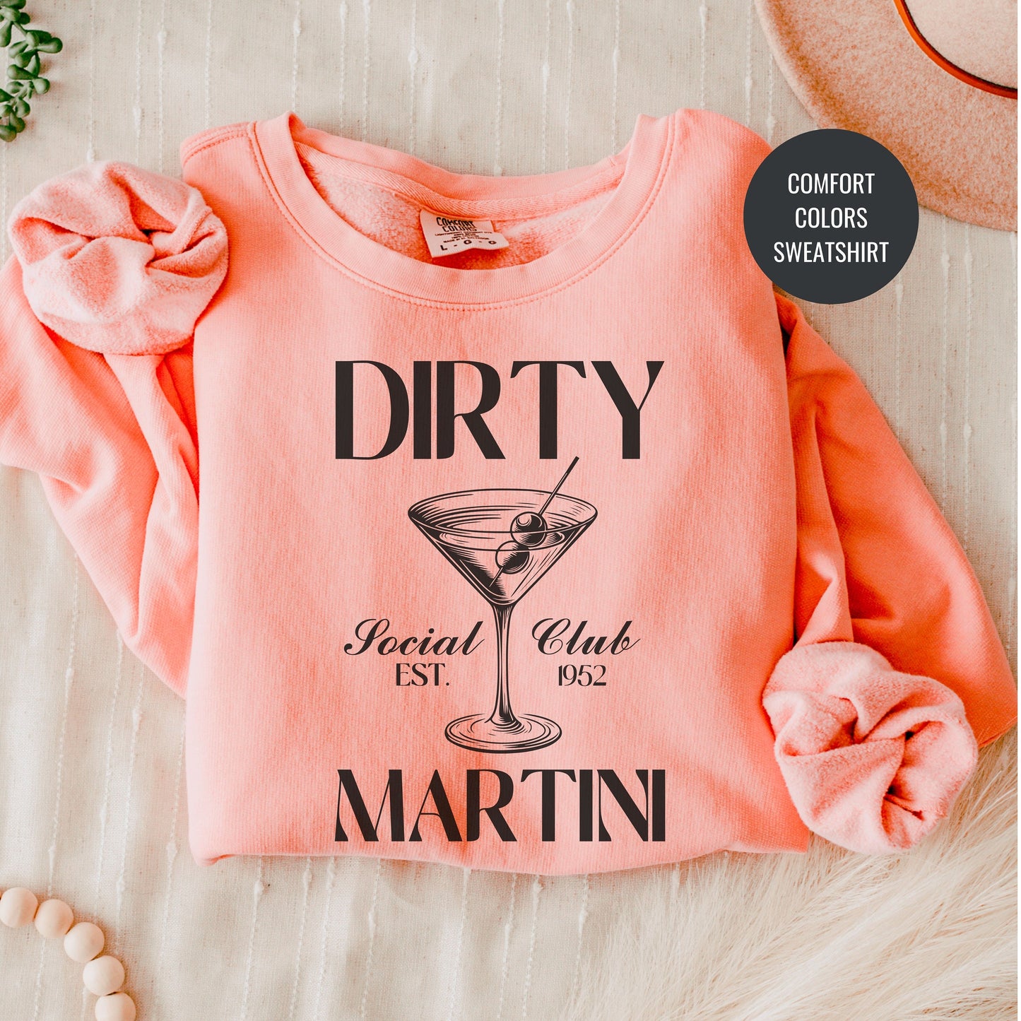 Dirty Martini Sweatshirt, Matching Cruise Sweatshirts, Bachelorette Cocktail Social Club Shirt, On Cloud 9 Crewneck, Aesthetic Crewneck