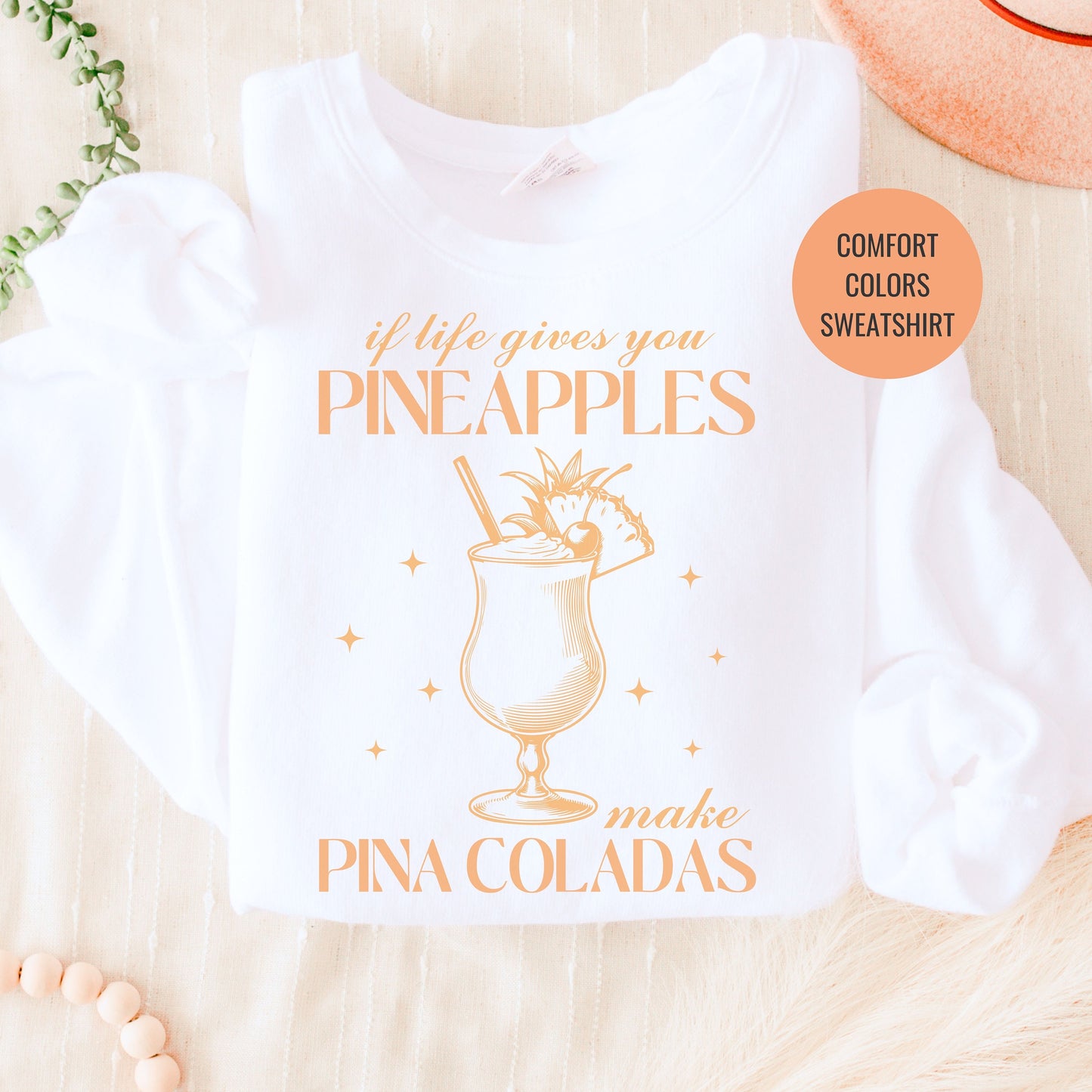 Pineapple Margs Lovers Gift, Pina Coladas Cocktail Sweatshirt, Champagne Cocktail Social Club Shirt, On Cloud 9 Crewneck, Aesthetic Crewneck