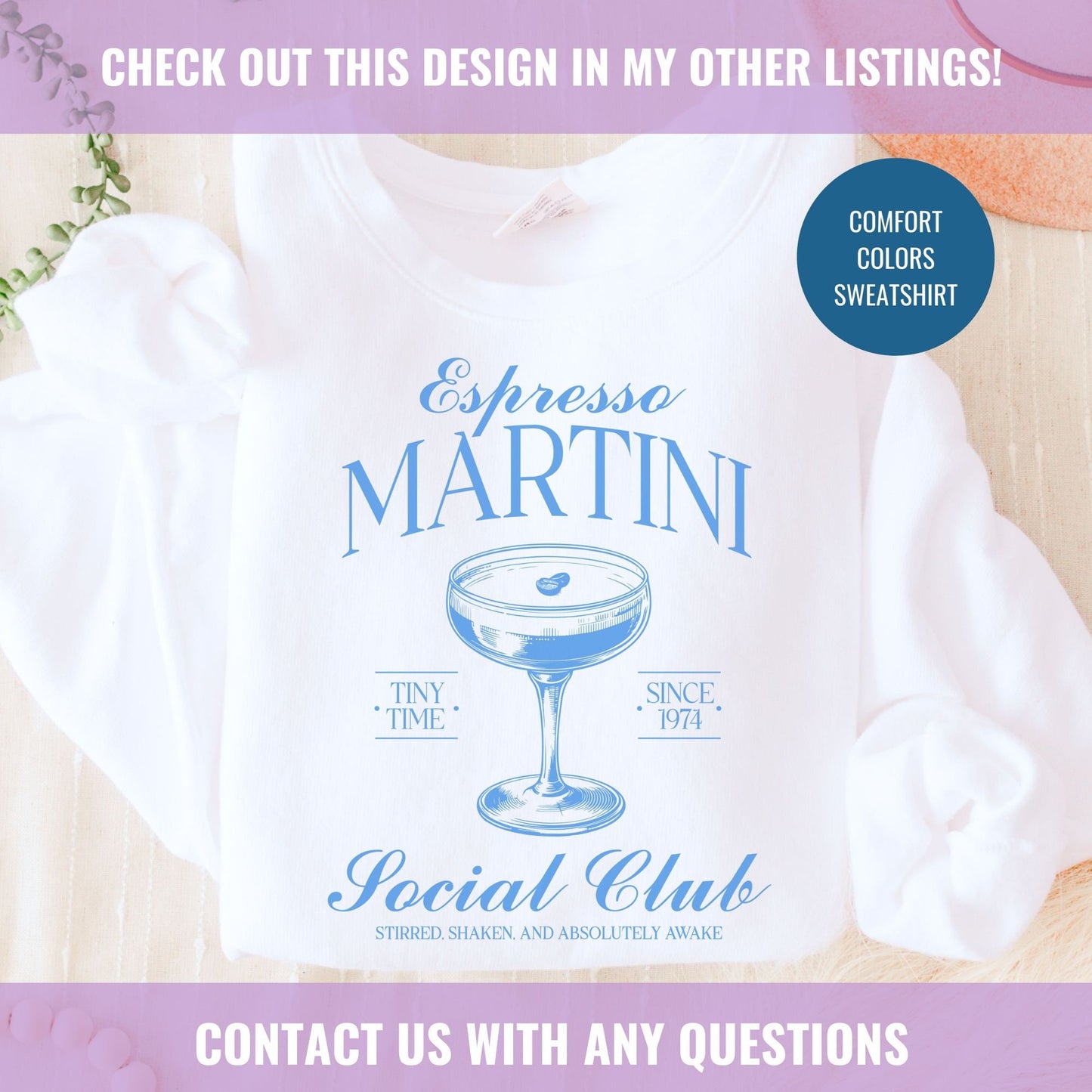 Summer Lovers Sweatshirt, Martini Sweatshirt, Bachelorette Champagne Cocktail Social Club Shirt, On Cloud 9 Crewneck, Aesthetic Crewneck