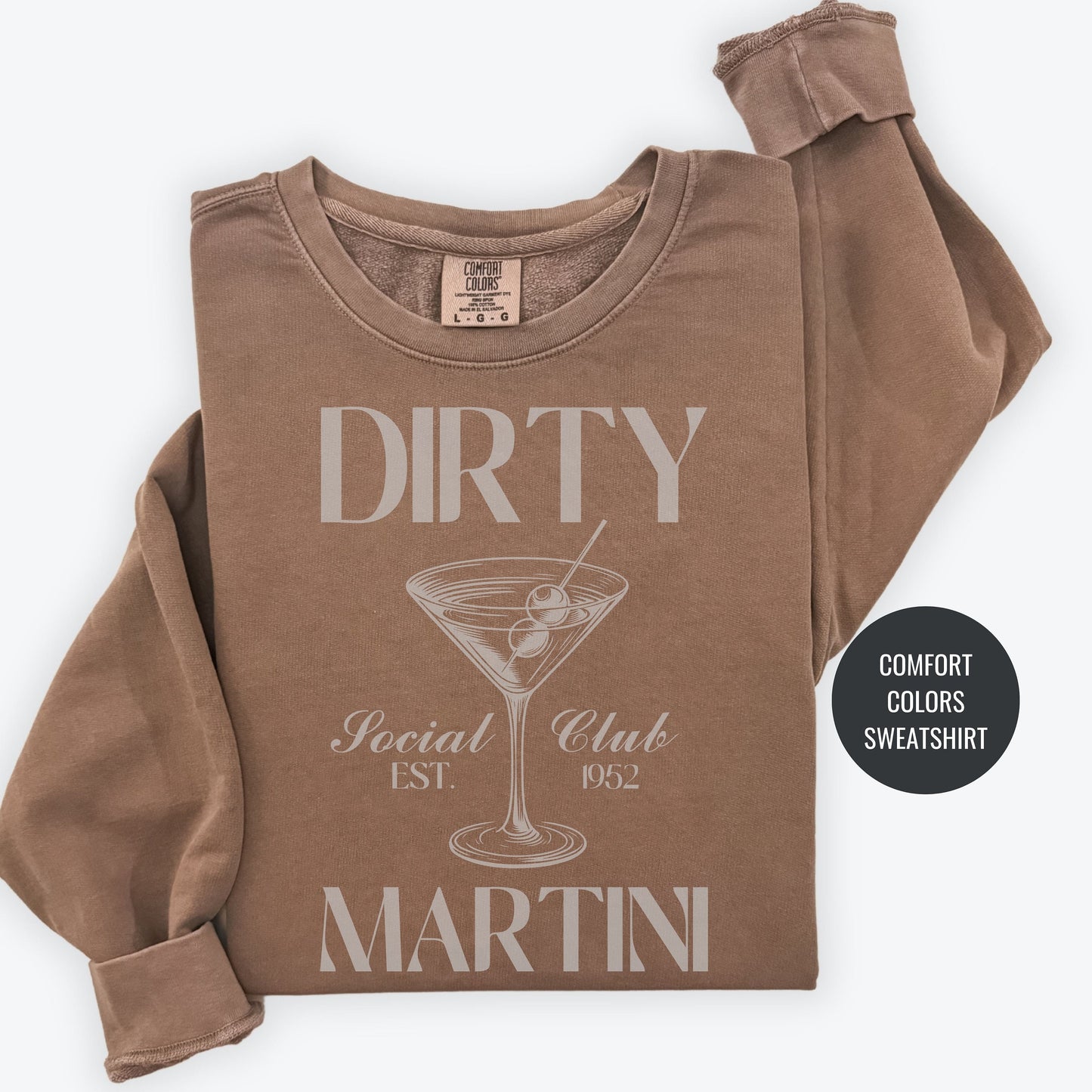 Dirty Martini Sweatshirt, Matching Cruise Sweatshirts, Bachelorette Cocktail Social Club Shirt, On Cloud 9 Crewneck, Aesthetic Crewneck