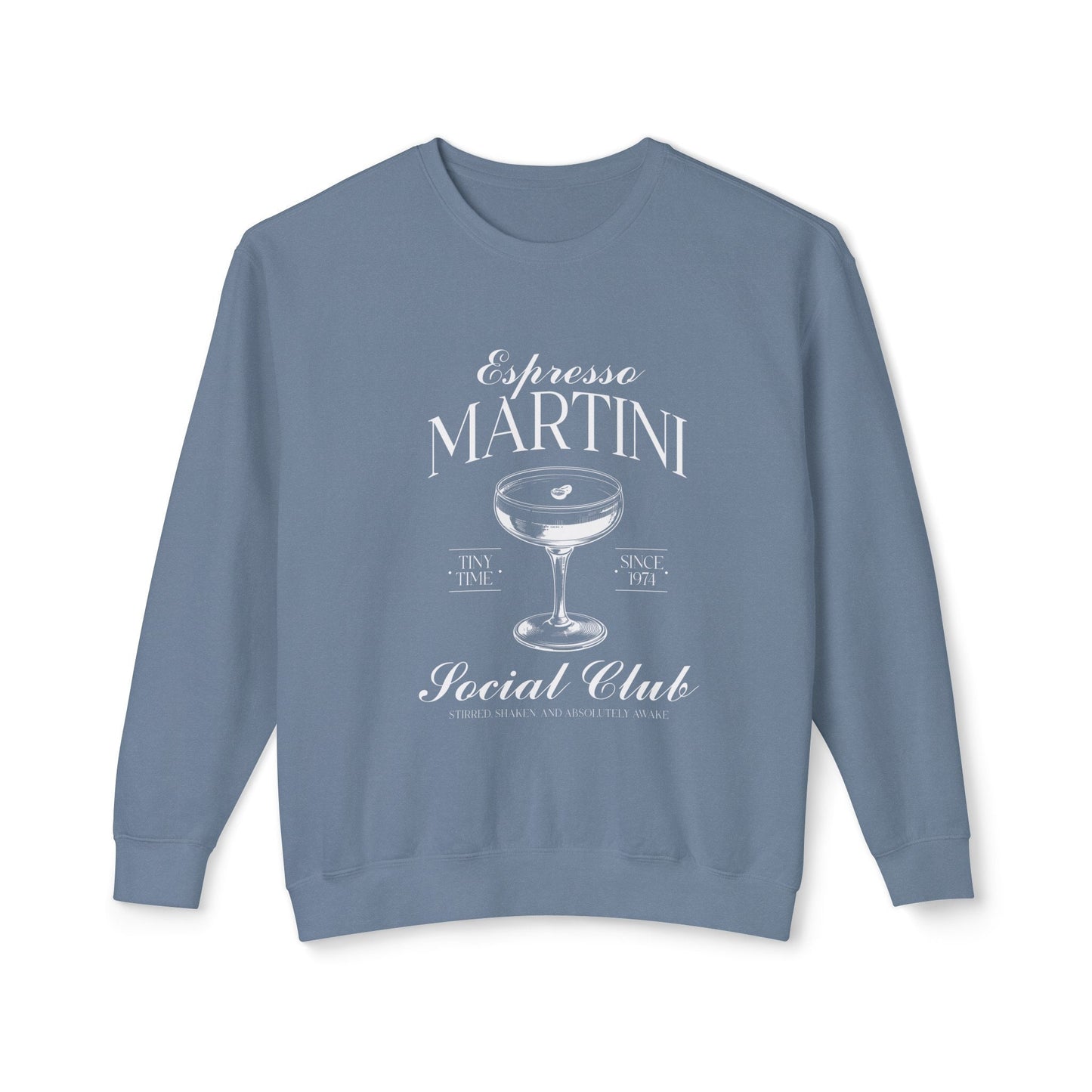 Espresso Martini Sweatshirt, Summer Sweatshirt, Bachelorette Coffee Cocktail Social Club Shirt, On Cloud 9 Crewneck, Aesthetic Crewneck