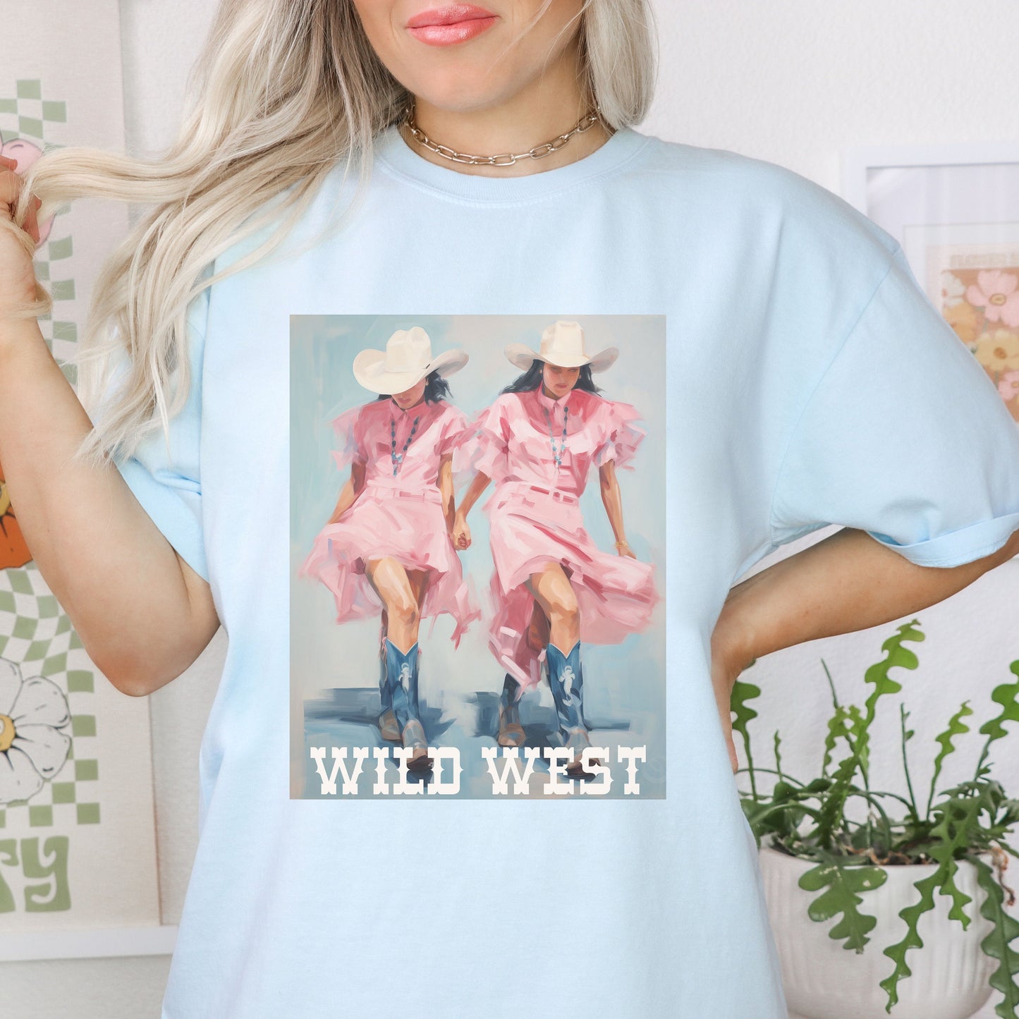 Pink Bach Wild West Bach Theme | Coastal Cowgirl Shirt | Girls Trip | On Cloud 9 T Shirt | Matching Bachelorette Tees for Bridesmaid