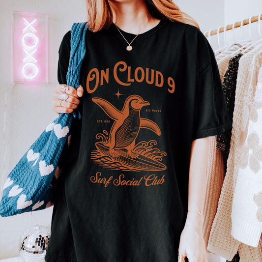 On Cloud 9 Shirt | Engagement Gift | Comfort Colors Tees | The summer I got married t-shirt | Girls Trip | Bachelorette Shirt for Bridesmaid