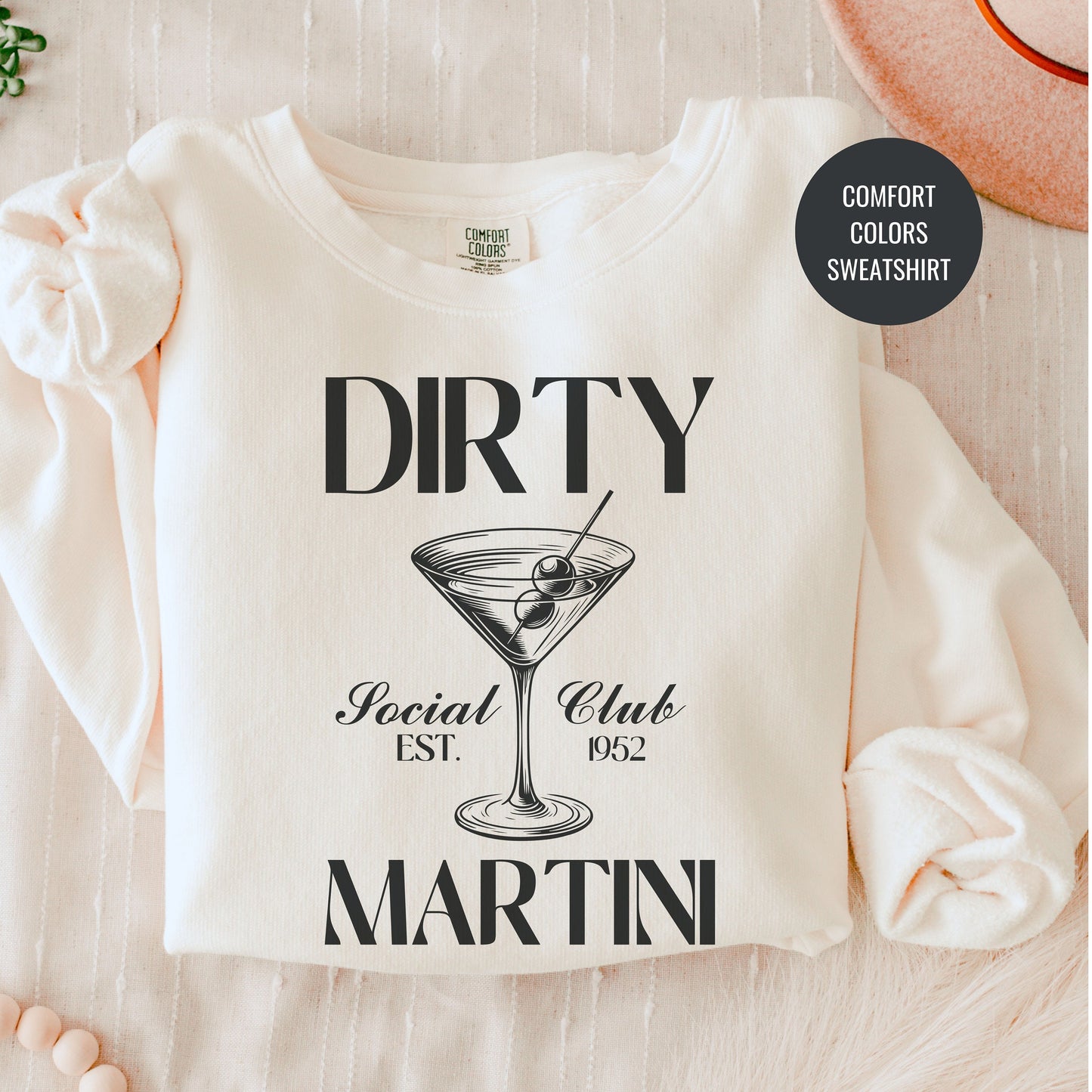 Dirty Martini Sweatshirt, Matching Cruise Sweatshirts, Bachelorette Cocktail Social Club Shirt, On Cloud 9 Crewneck, Aesthetic Crewneck