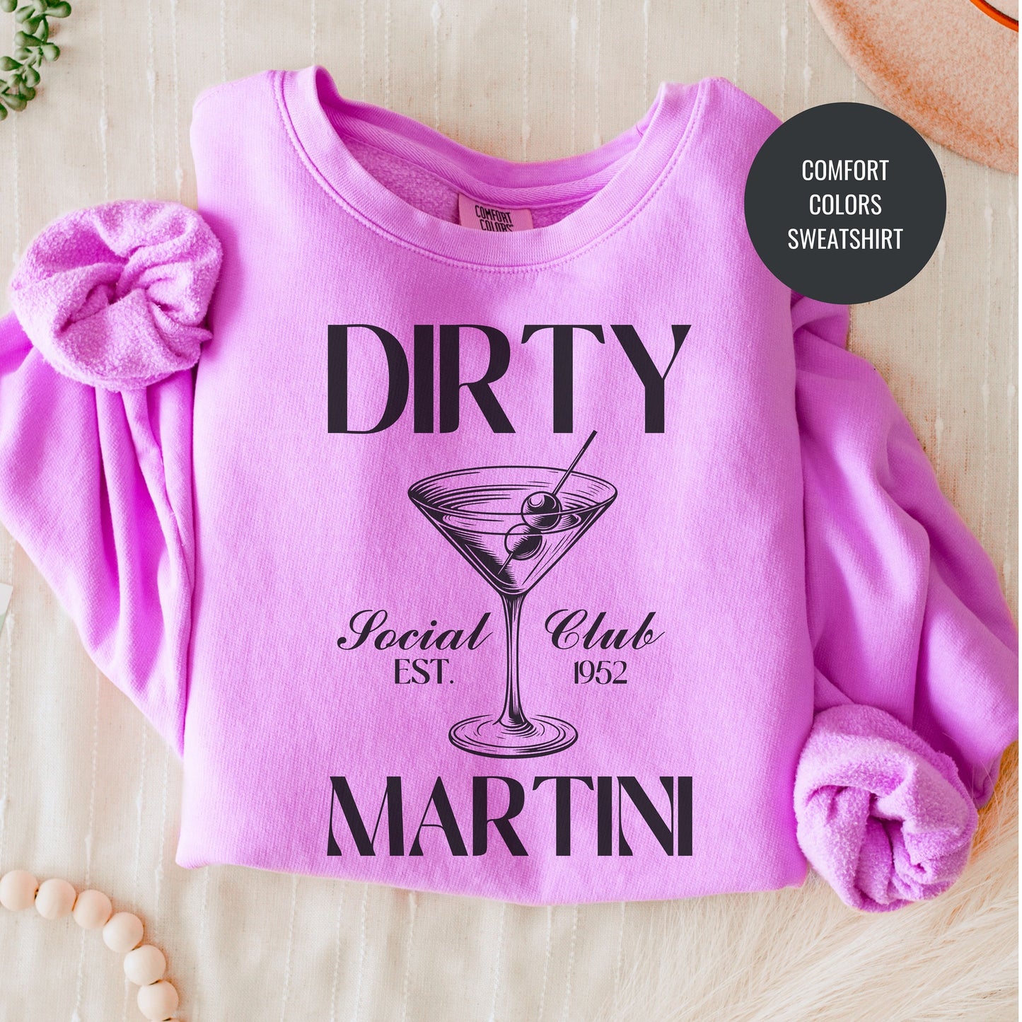 Dirty Martini Sweatshirt, Matching Cruise Sweatshirts, Bachelorette Cocktail Social Club Shirt, On Cloud 9 Crewneck, Aesthetic Crewneck