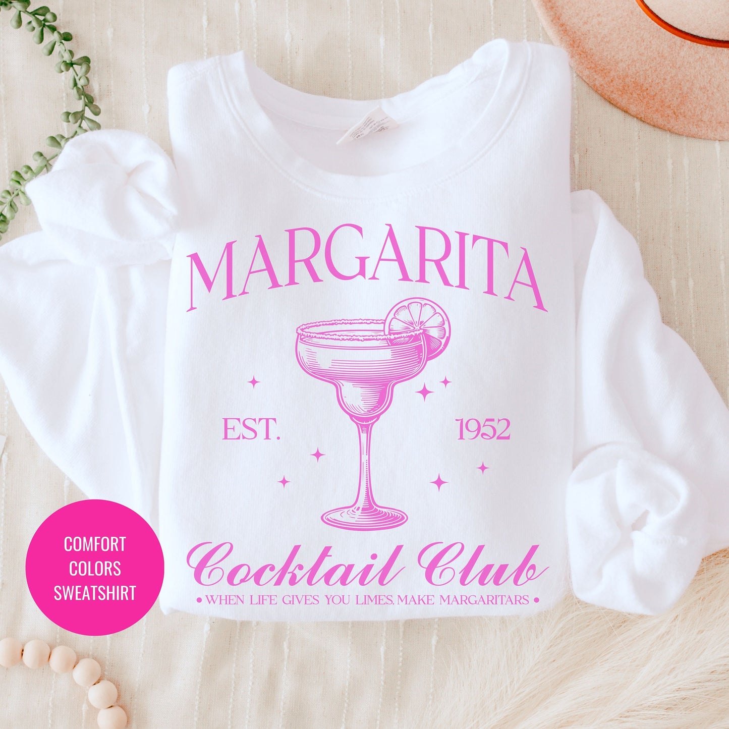 Classic Margarita Sweatshirt, Matching Cruise Sweatshirts, Bachelorette Social Club Shirt, On Cloud 9 Crewneck, Aesthetic Margs Crewneck