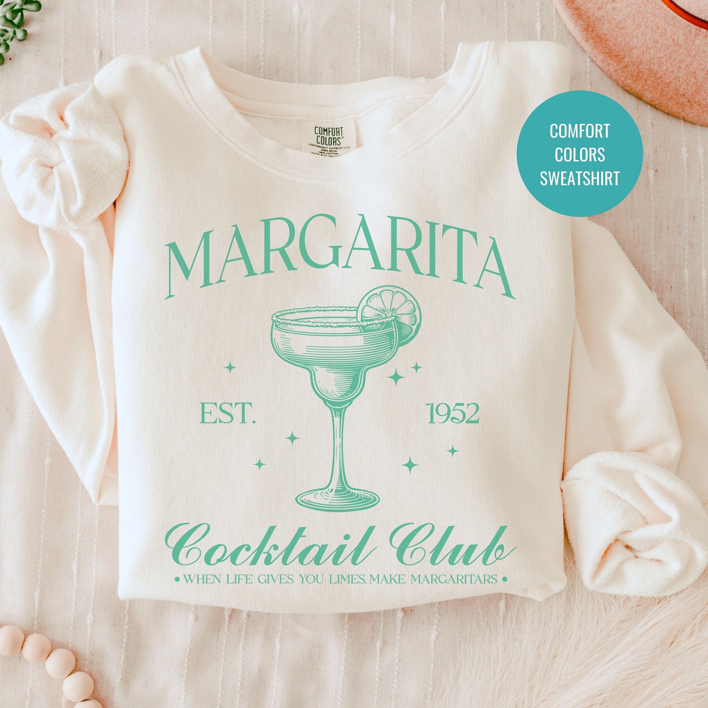 Classic Margarita Sweatshirt, Matching Cruise Sweatshirts, Bachelorette Social Club Shirt, On Cloud 9 Crewneck, Aesthetic Margs Crewneck