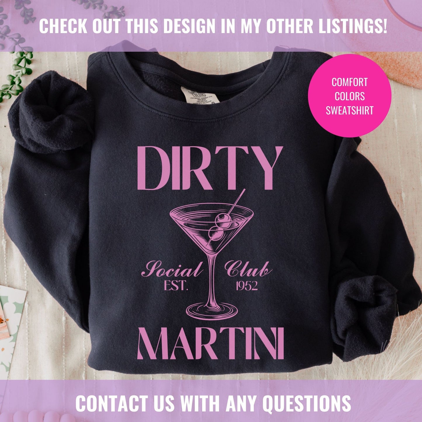 Summer Lovers Sweatshirt, Martini Sweatshirt, Bachelorette Champagne Cocktail Social Club Shirt, On Cloud 9 Crewneck, Aesthetic Crewneck