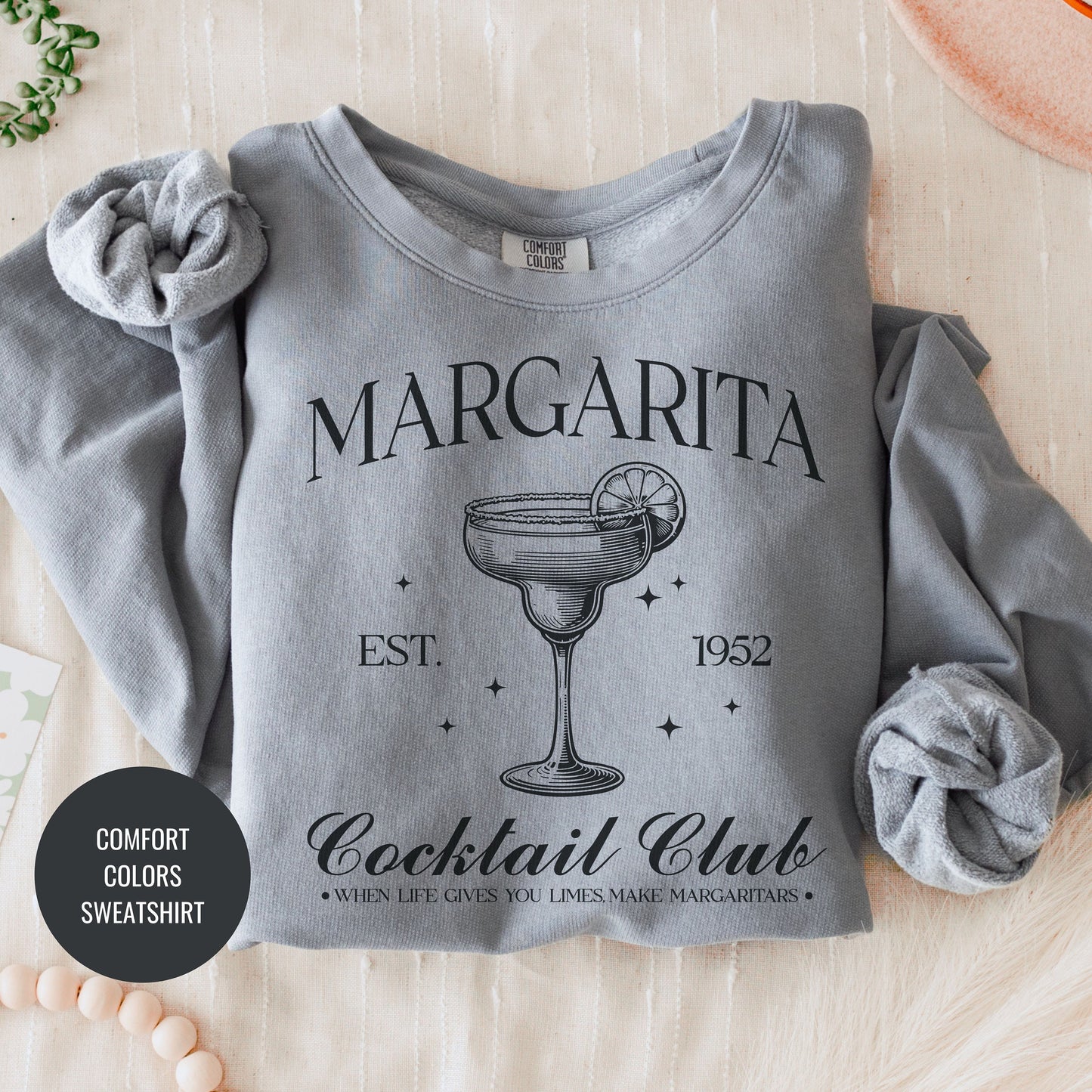 Classic Margarita Sweatshirt, Matching Cruise Sweatshirts, Bachelorette Social Club Shirt, On Cloud 9 Crewneck, Aesthetic Margs Crewneck