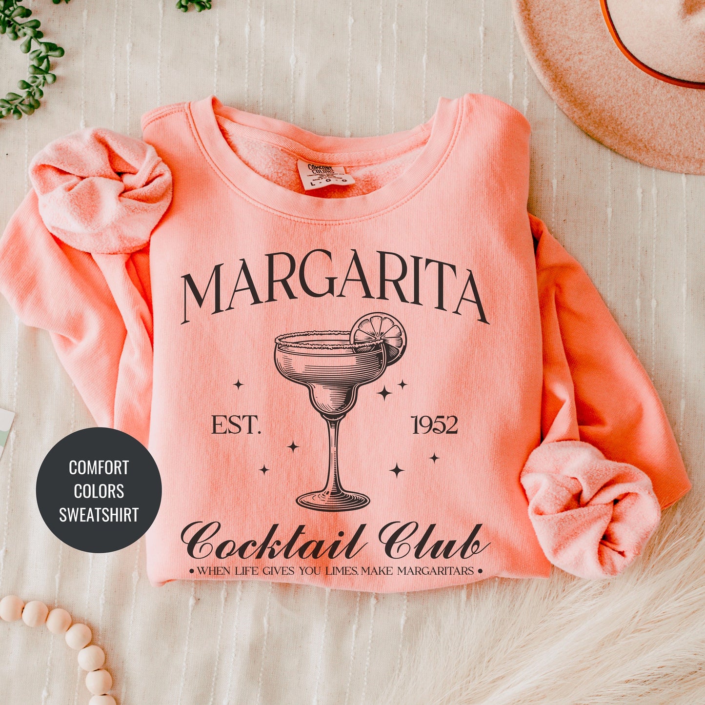 Classic Margarita Sweatshirt, Matching Cruise Sweatshirts, Bachelorette Social Club Shirt, On Cloud 9 Crewneck, Aesthetic Margs Crewneck