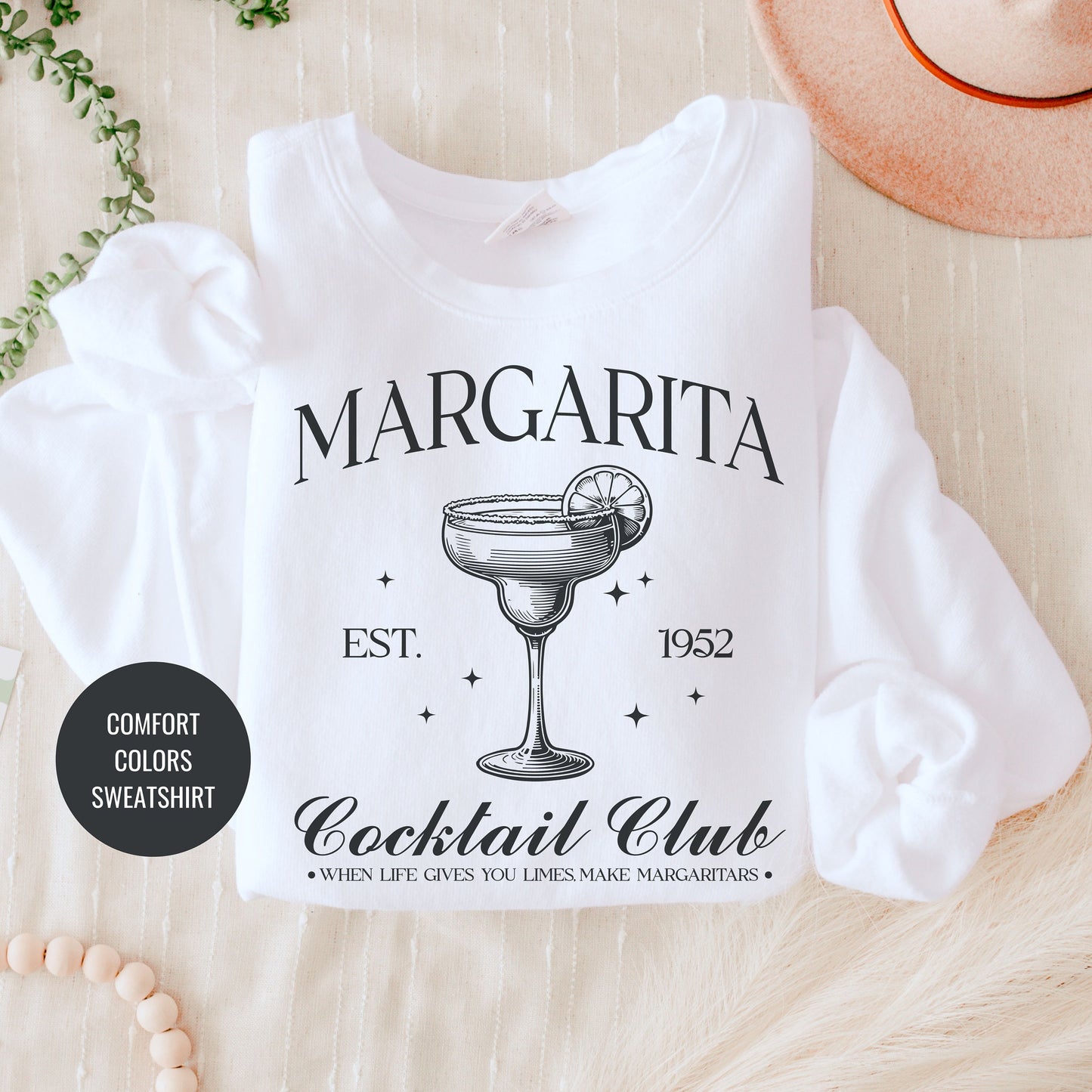 Classic Margarita Sweatshirt, Matching Cruise Sweatshirts, Bachelorette Social Club Shirt, On Cloud 9 Crewneck, Aesthetic Margs Crewneck