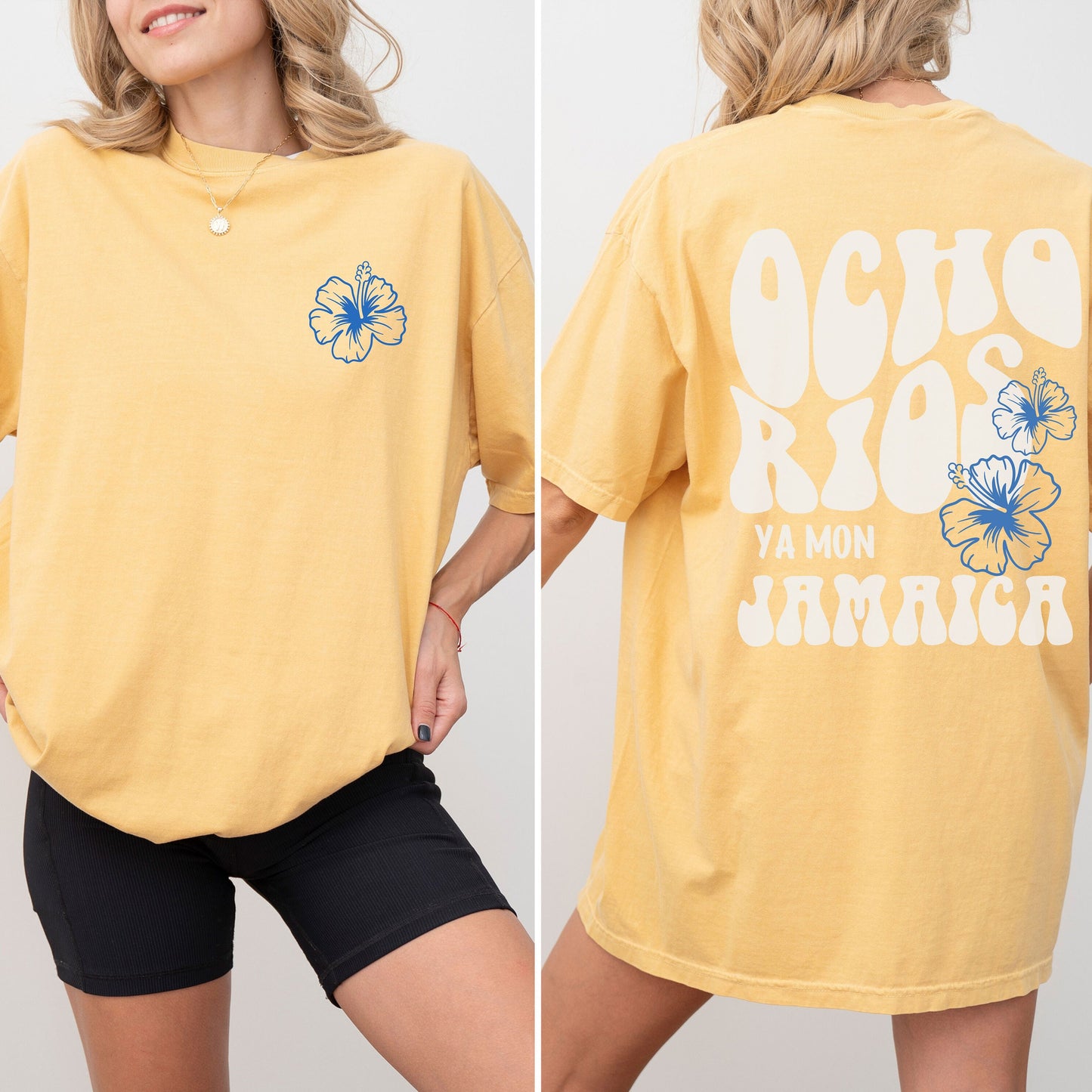 Ocho Rios Shirt, Coconut Girl Aesthetic, Comfort Colors, Family Cruise, Jamaica Surf Tee, Caribbean Beach, Matching Family Vacation Shirts