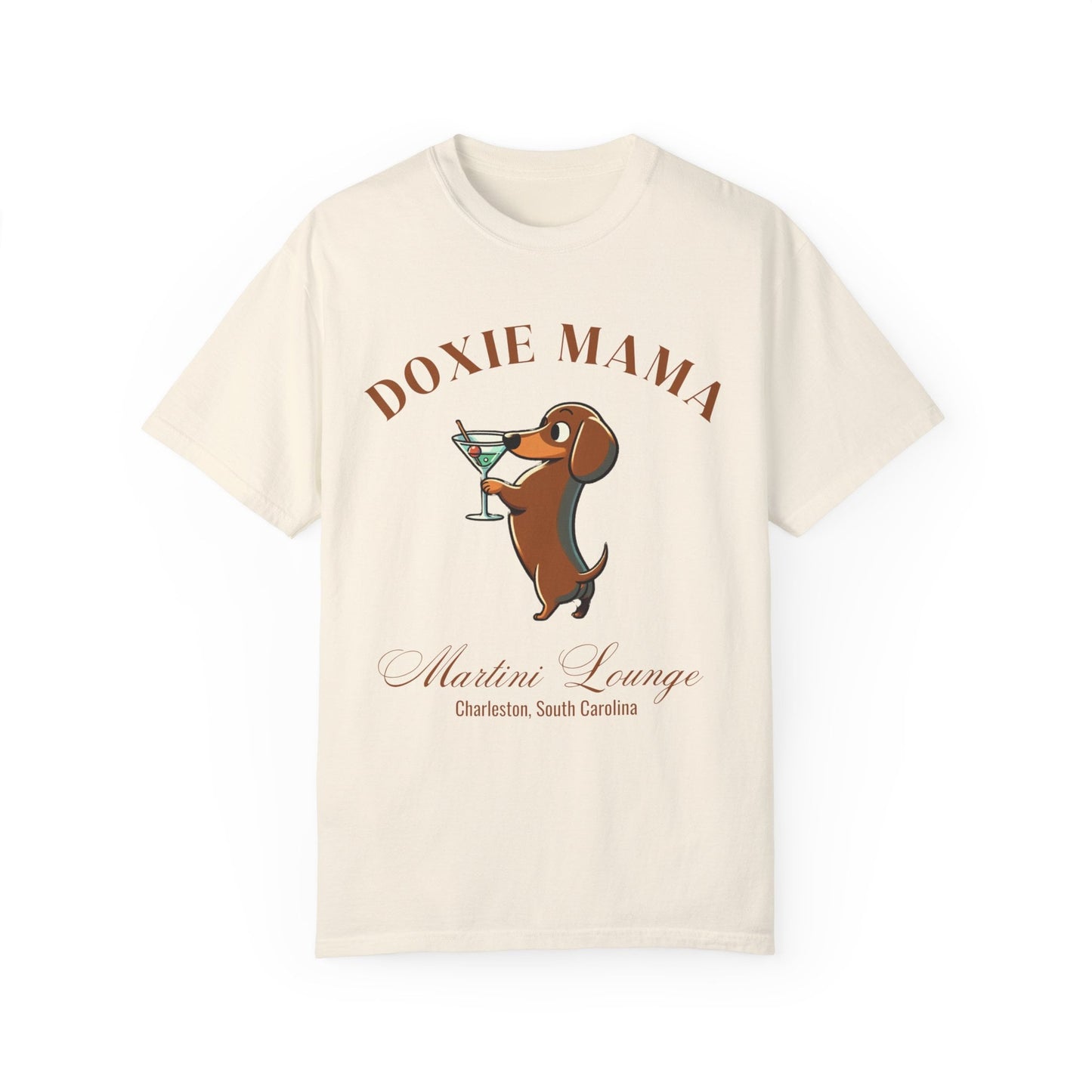 Weenie Shirt | Comfort Colors | Dachshund Grandma Gift | Small Dog Breed | New Dog | Social Club Shirt | Doxie Mama Gift | Martini Shirt