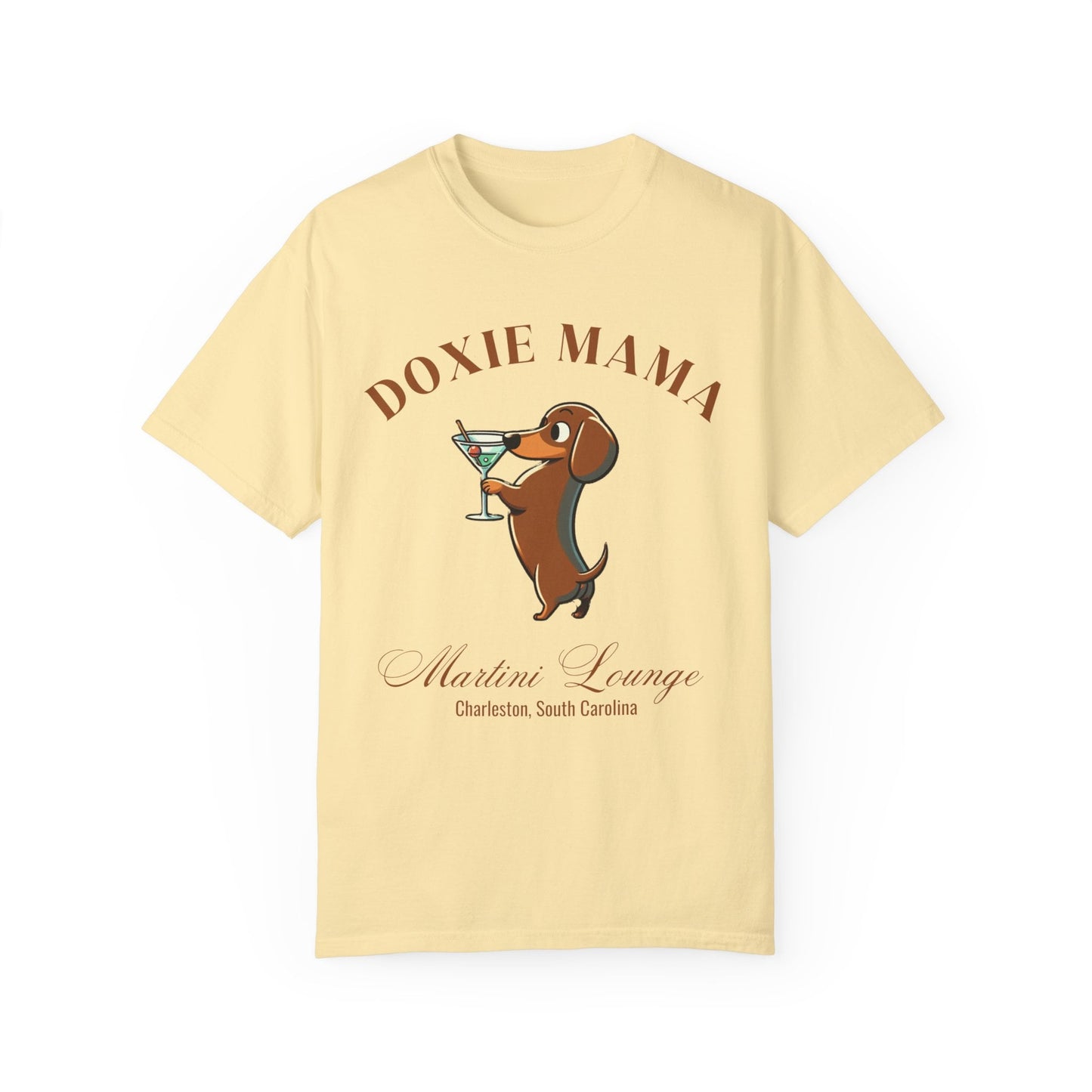 Weenie Shirt | Comfort Colors | Dachshund Grandma Gift | Small Dog Breed | New Dog | Social Club Shirt | Doxie Mama Gift | Martini Shirt