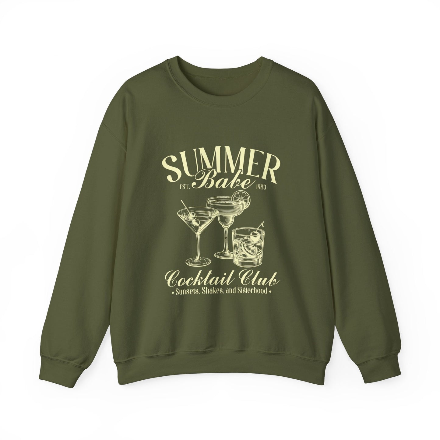 Summer Sweatshirt, Bride Crewneck, Bachelorette Party Martini Cocktail Social Club Shirt, Margs Aesthetic Gifts, Margarita themed Shirts